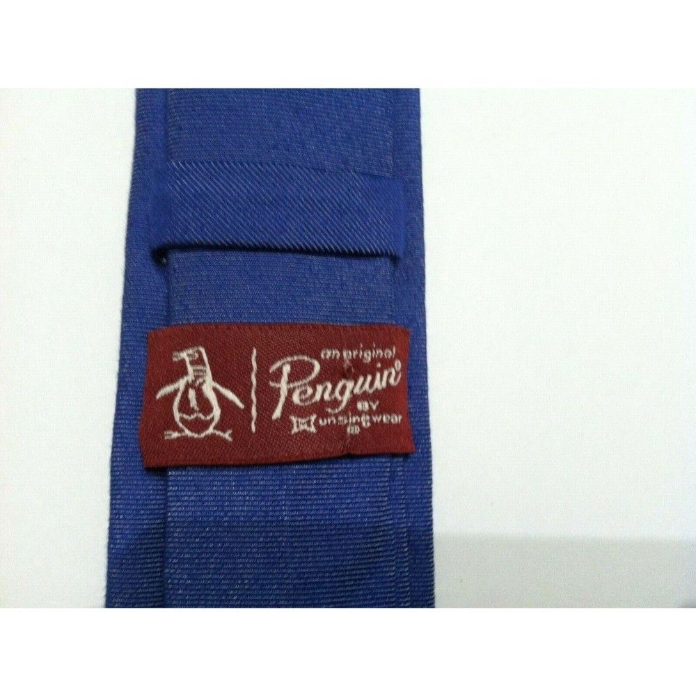 Original Penguin PENGUIN MENS NEW 50%COTTON 50%POLYESTER TIE WIDTH: 2 1/8" Size ONE SIZE - 2 Thumbnail
