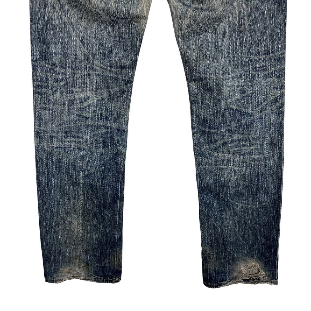 Edwin Vintage Edwin Distressed Denim Jeans Size US 34 / EU 50 - 10 Thumbnail