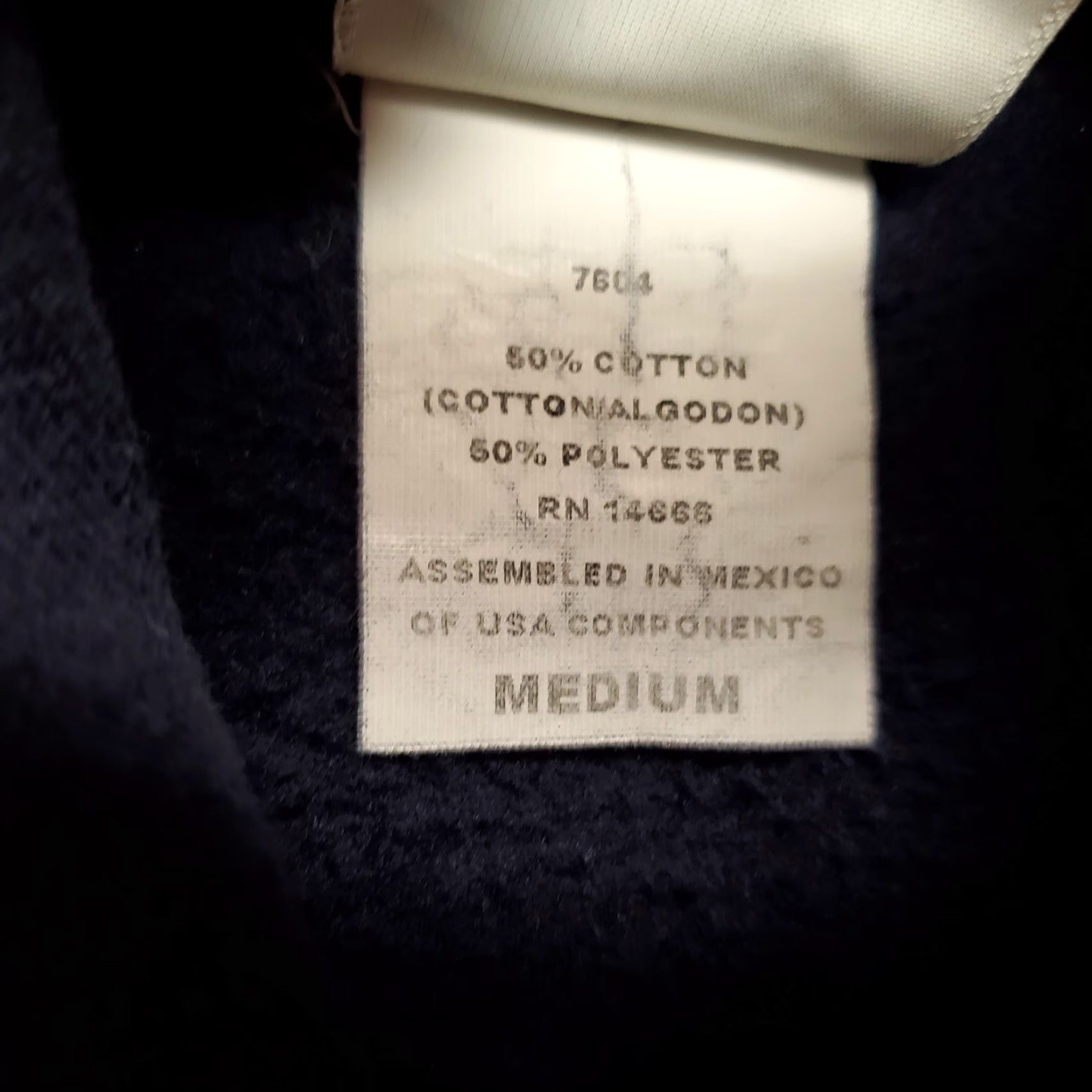 Lee VINTAGE Lee Hoodie Mens M Blue Long Sleeve Social Work Walla Walla College Embroidered Logo Size US M / EU 48-50 / 2 - 5 Thumbnail