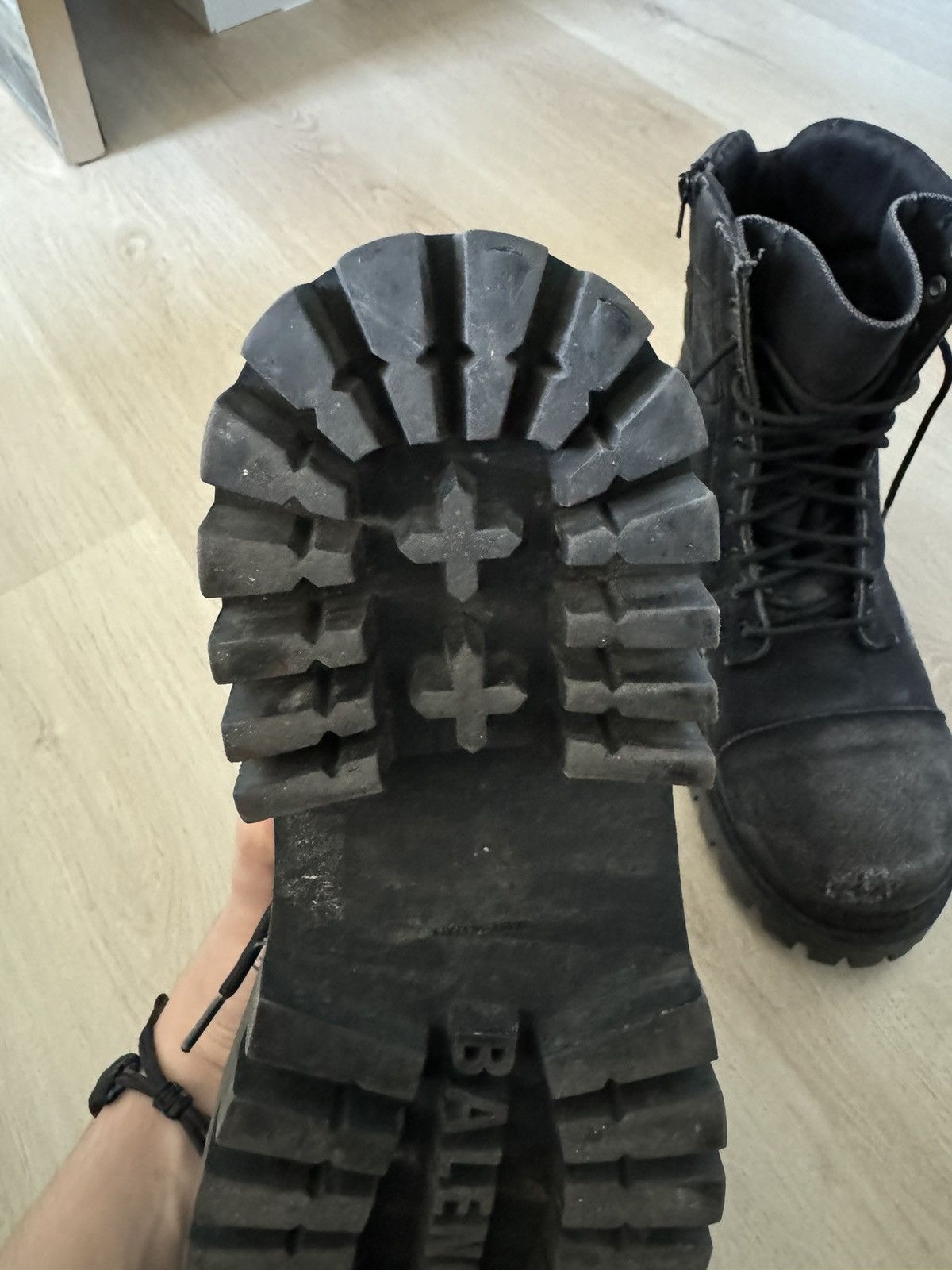 Balenciaga Balenciaga FW22 Combat Boots Size US 11 / EU 44 - 7 Thumbnail