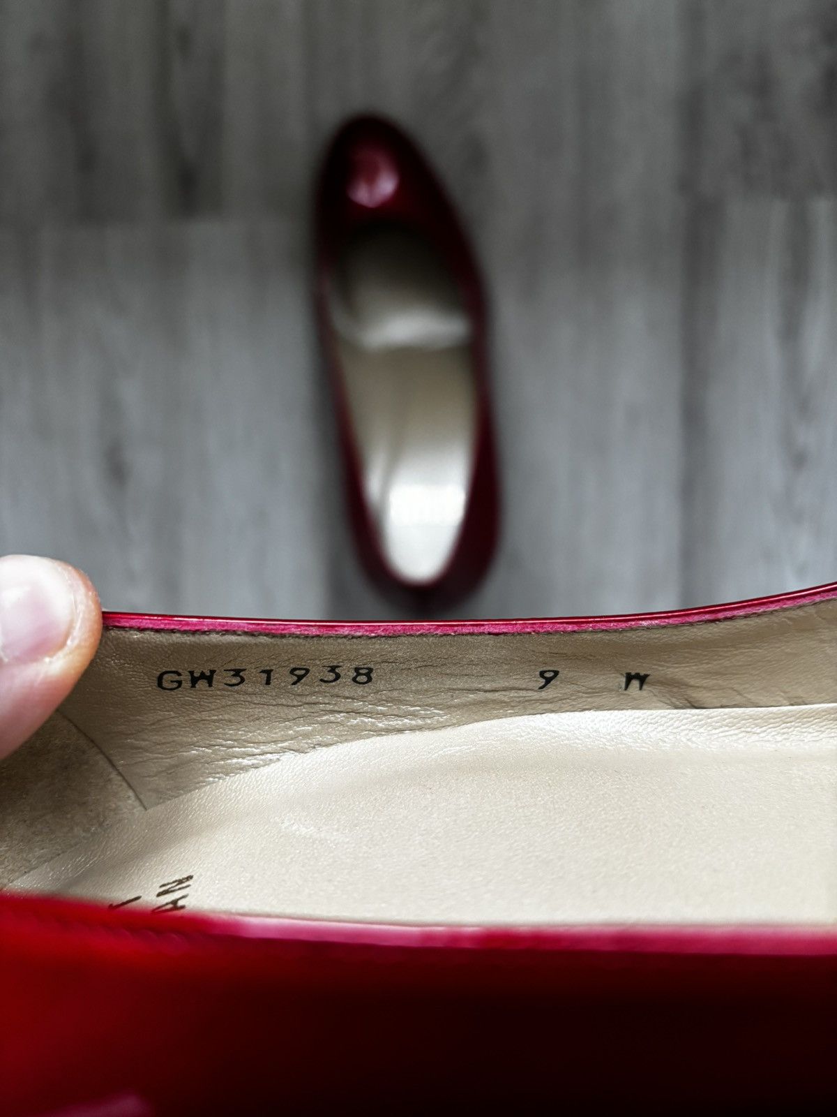 Stuart Weitzman Stuart Weitzman Red Patent Leather Platform Heels Minor Flaw Size US 9 / IT 39 - 18 Thumbnail