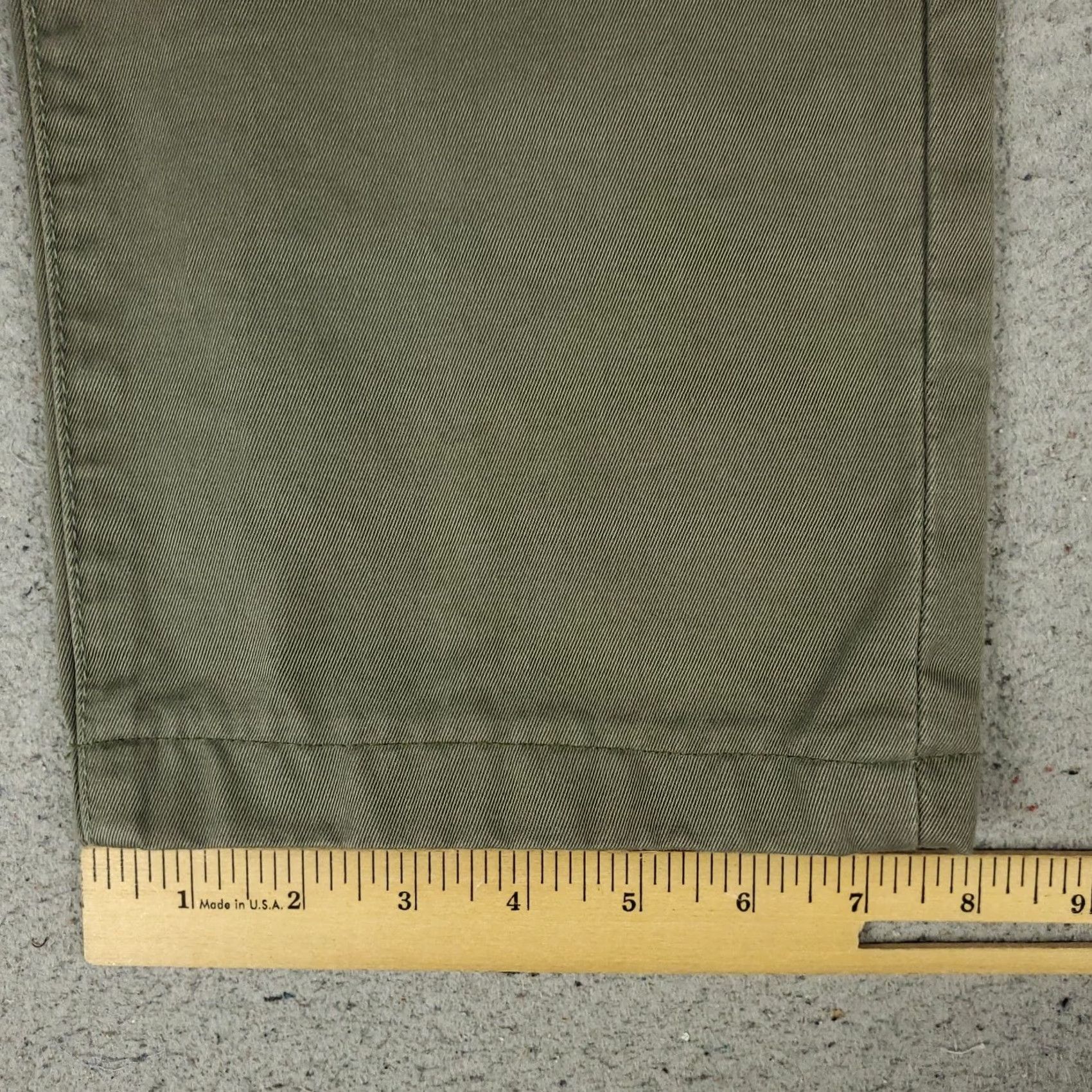 Vintage AG Adriano Goldschmied Jeans Mens 32x27 Green The Graduate Tailored Leg Jeans Size US 32 / EU 48 - 6 Thumbnail