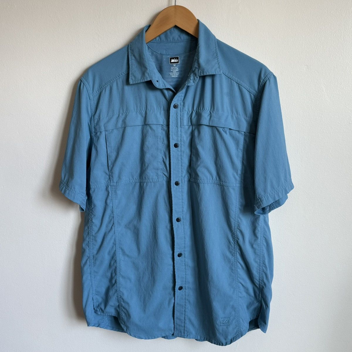 Rei REI Short Sleeve Button-Up Outdoor Shirt Hiking Fishing Size US M / EU 48-50 / 2 - 2 Thumbnail