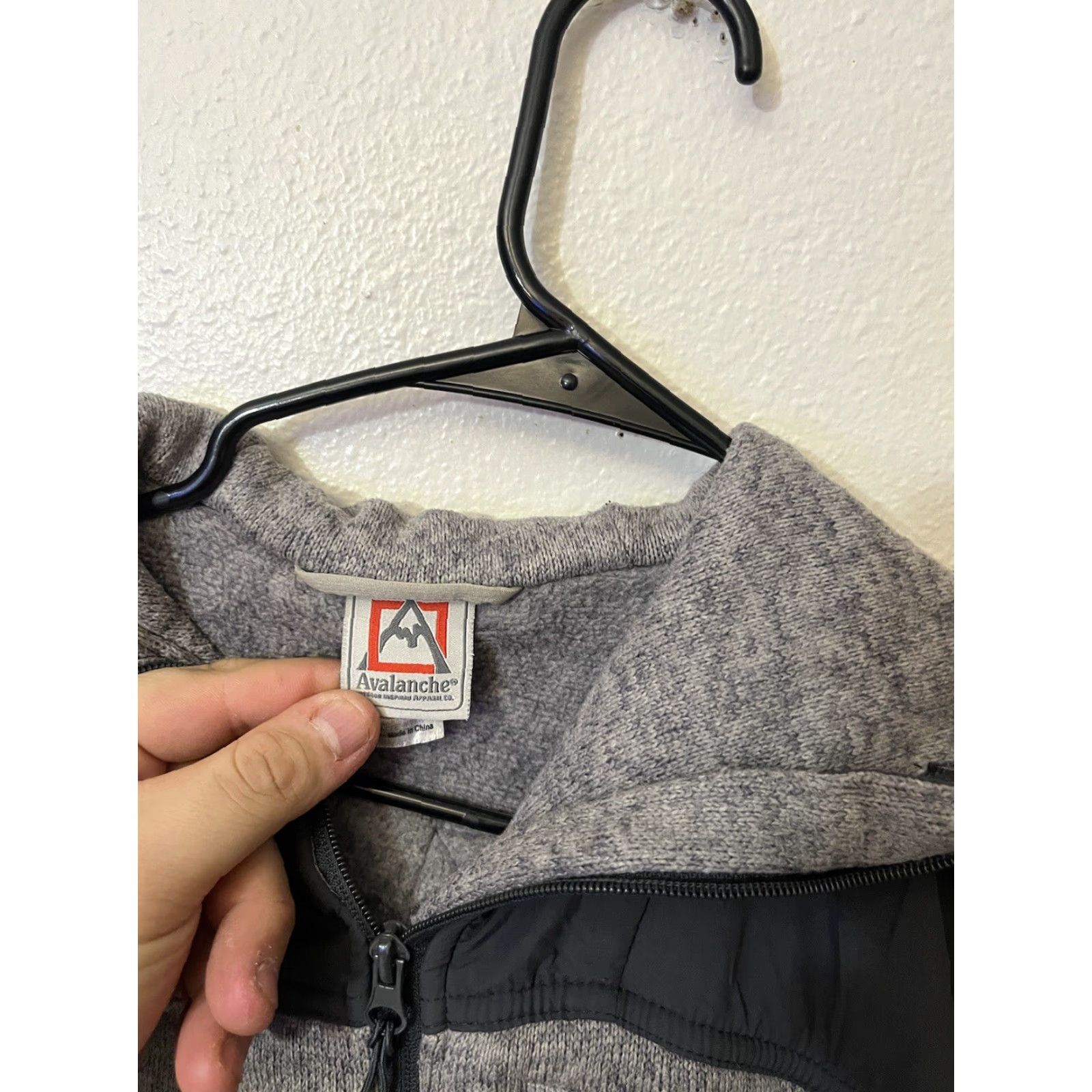 Avalanche Avalanche Men’s Black Gray Weather Hoodie Jacket Sweatshirt Fleece Small Jacket Hoodie Men Gray Weather Full Zip Pockets Casual Size US S / EU 44-46 / 1 - 2 Thumbnail