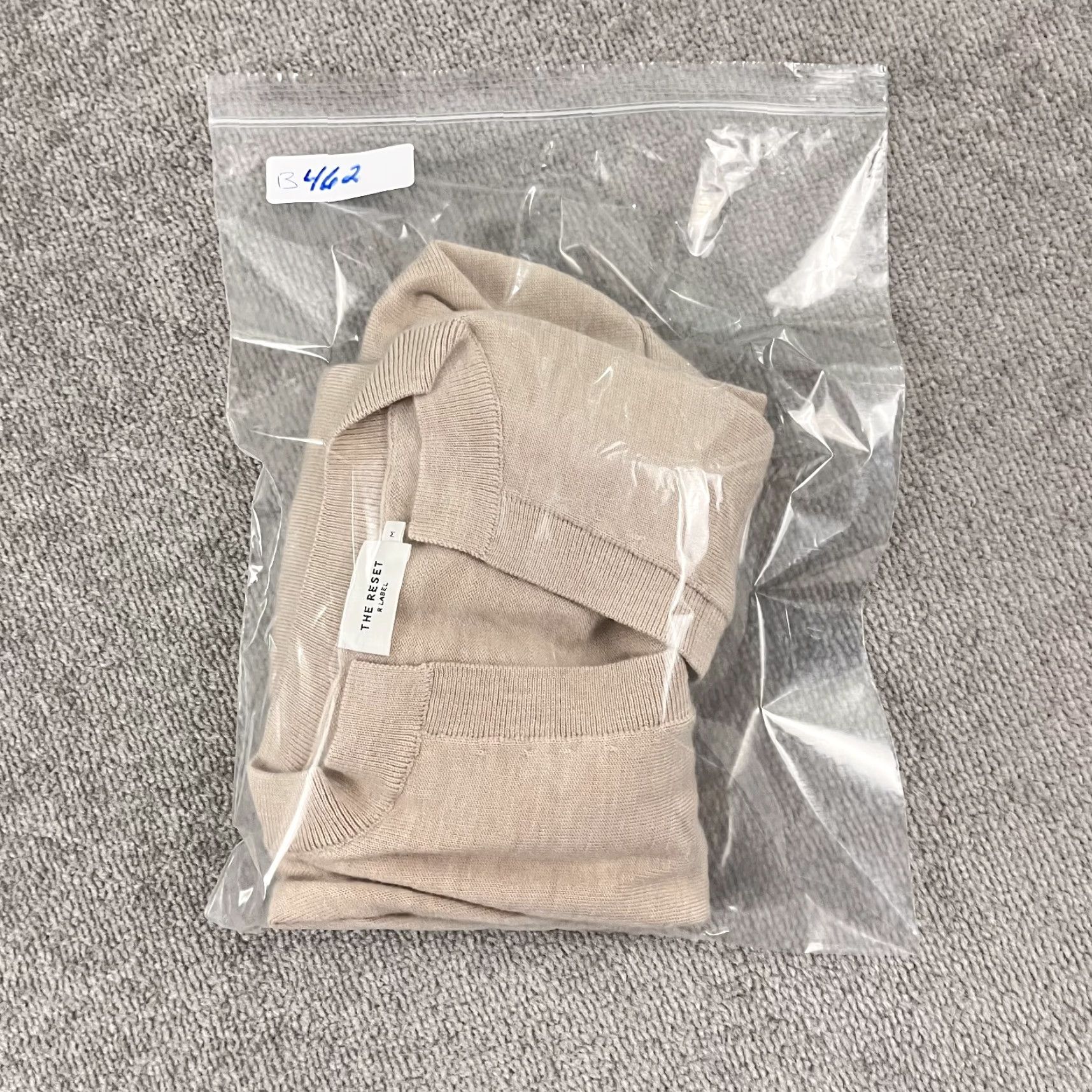 Vintage The Reset R Label Sweater Womens Medium Brown 100% Wool Split Neck Casual Preppy Size M / US 6-8 / IT 42-44 - 8 Thumbnail
