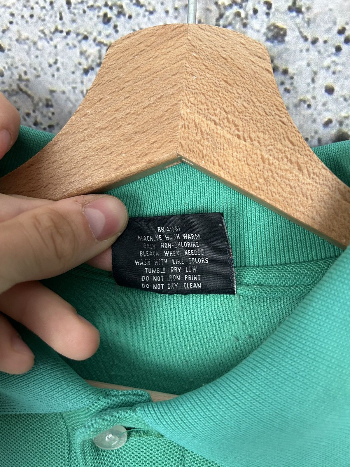 Vintage Vintage Polo Sport Hype Chief Keef Number Polo Drill Rap 90s Size US L / EU 52-54 / 3 - 6 Thumbnail