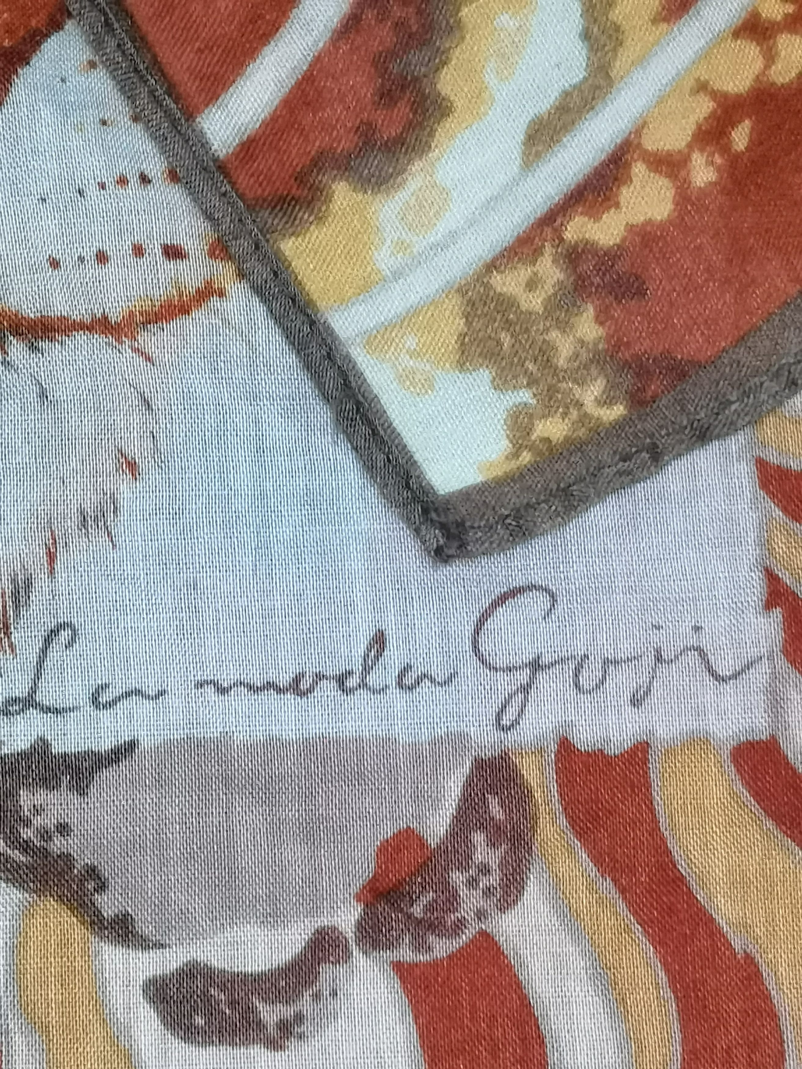 Japanese Brand LA MODA GOJI LEOPARD HANDKERCHIEF Size ONE SIZE - 2 Thumbnail