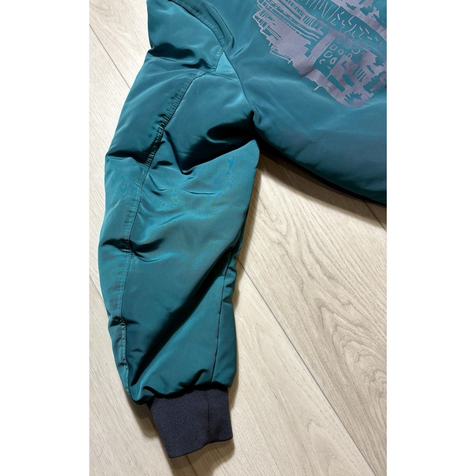 Armani Exchange Armani Exchange Oversized Puffer Jacket Hooded Skyline XL Size US XL / EU 56 / 4 - 16 Thumbnail