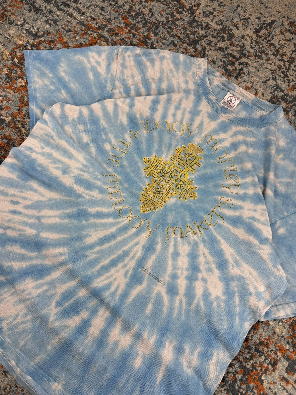 Band Tees Vintage 90s Ziggy Marley the melody makers reggae tiedye tee Size US XL / EU 56 / 4 - 5 Thumbnail