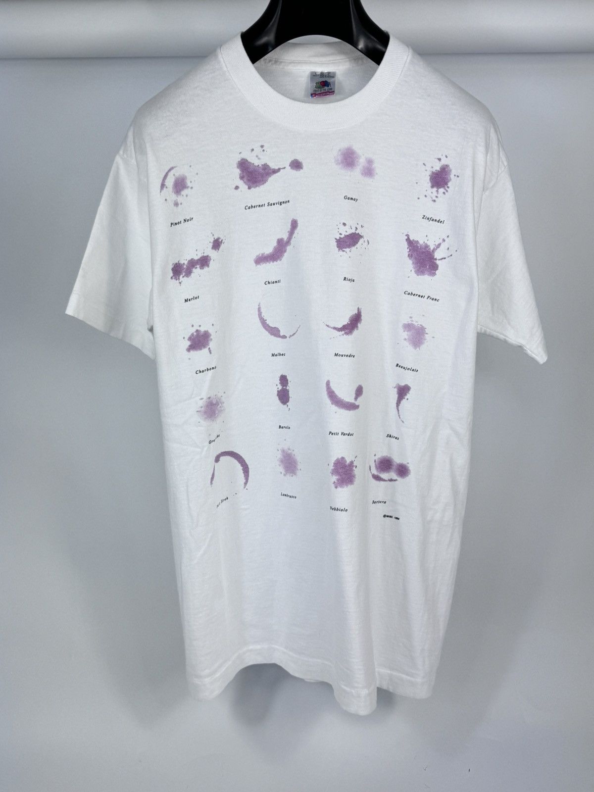 Band Tees WINE STAIN PRINT MINC 1994 VINTAGE T-SHIRT Size US L / EU 52-54 / 3 - 1 Thumbnail
