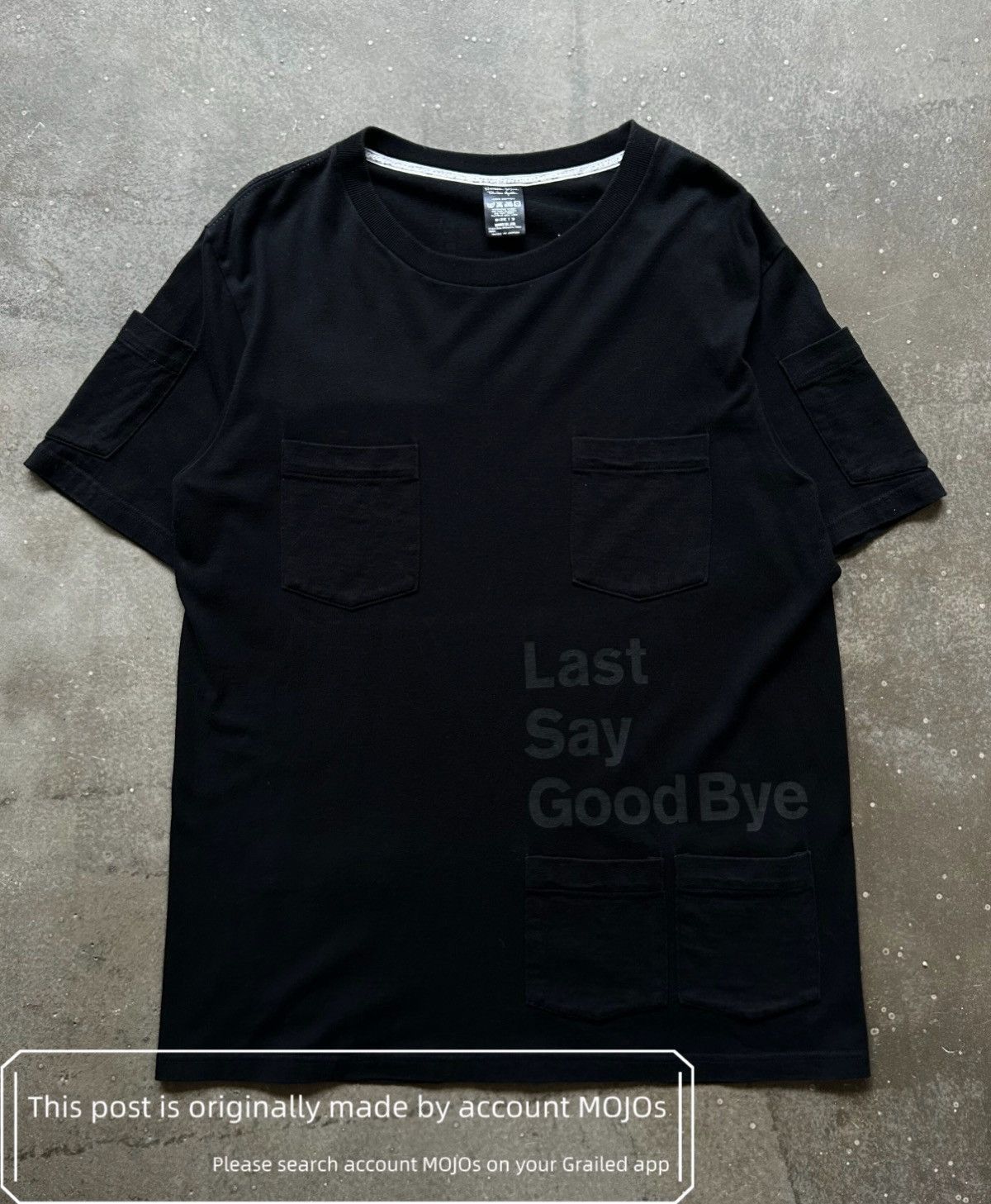 Number (N)ine Number Nine “Last Say Goodbye” Eyescream T-Shirt 