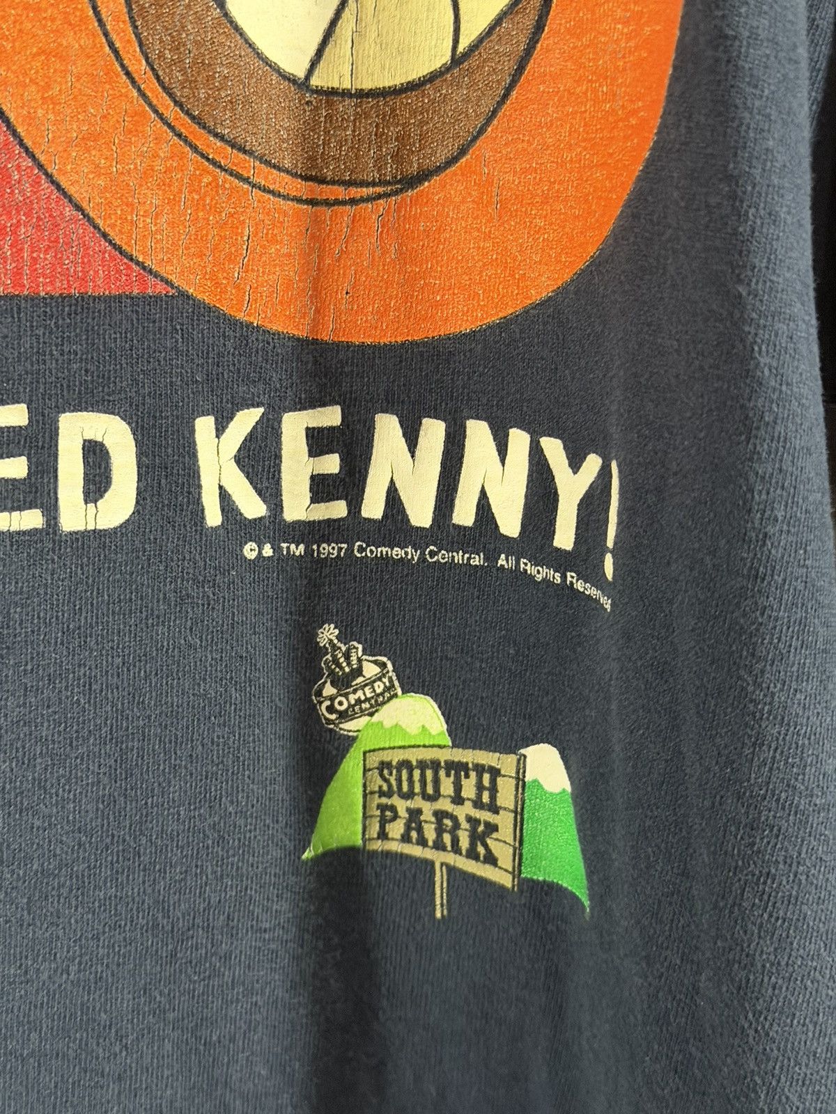 Vintage 1997 Vintage South Park Killed Kenny Faded Grunge Tee XL Size US XL / EU 56 / 4 - 3 Thumbnail