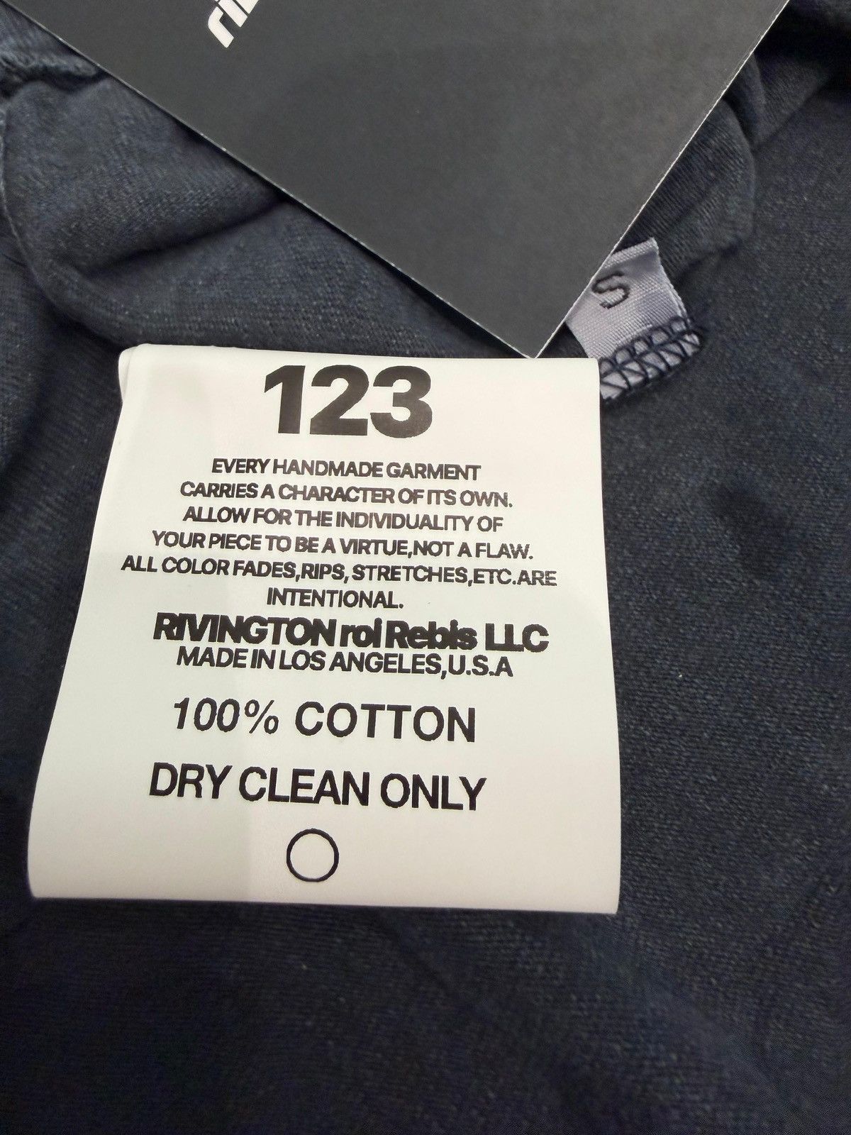 RRR-123 RIVINGTON ROI REBIS - The Anti Body Vintage LS Tee Black Size US S / EU 44-46 / 1 - 3 Thumbnail