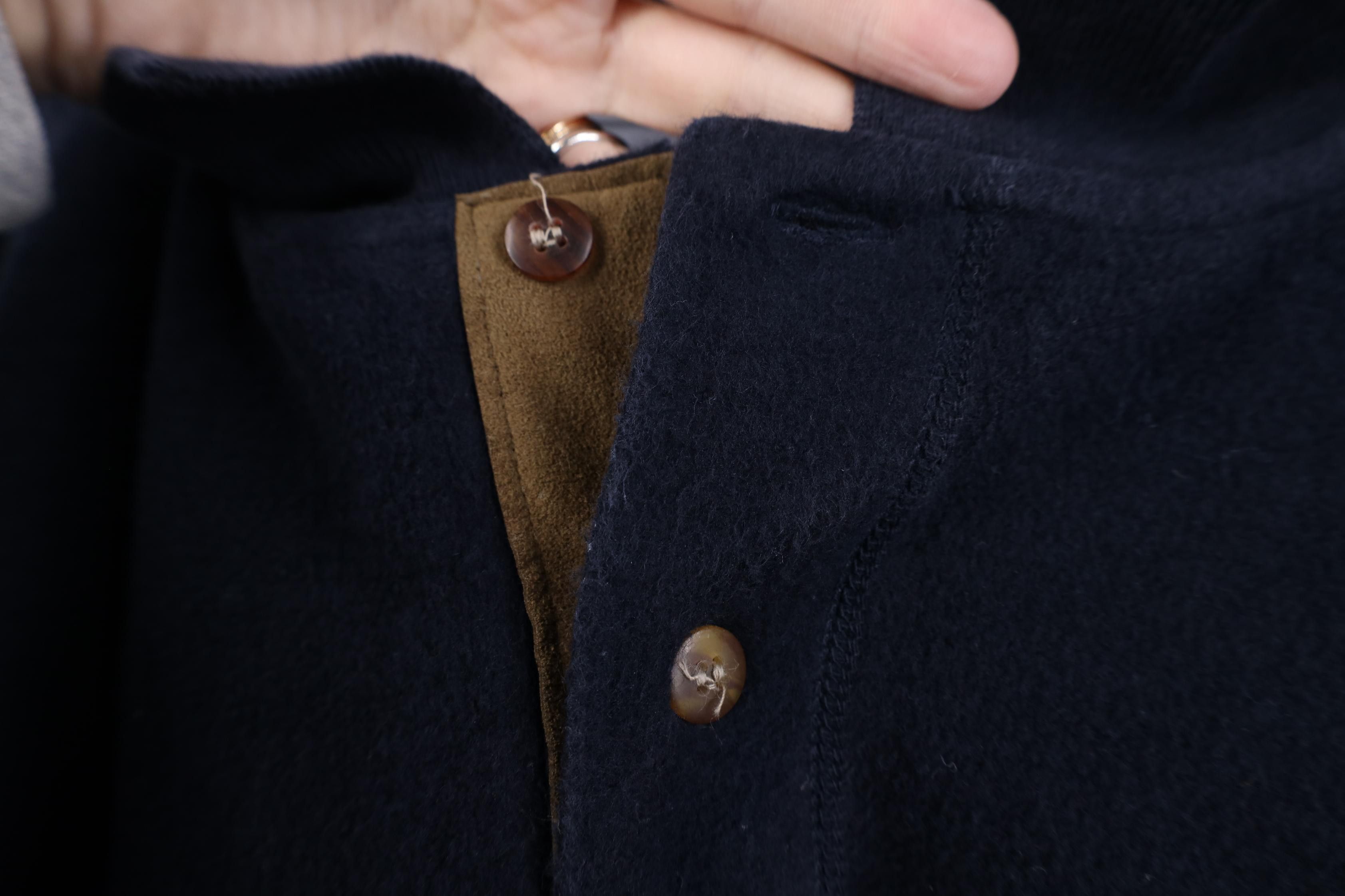 Vintage Vintage 90s Reverse Collared Pullover Sweater Golfing Blue Size US XL / EU 56 / 4 - 6 Thumbnail