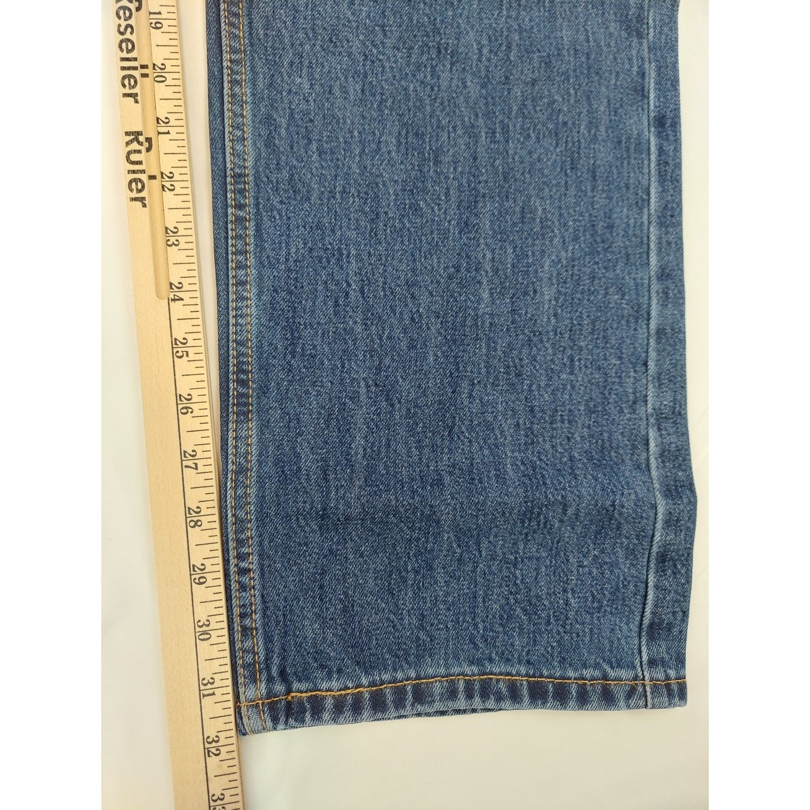 Levi's Levis NEW 505 Regular Straight Leg 40x32 Dark Stonewash Jean Size US 40 / EU 56 - 10 Thumbnail