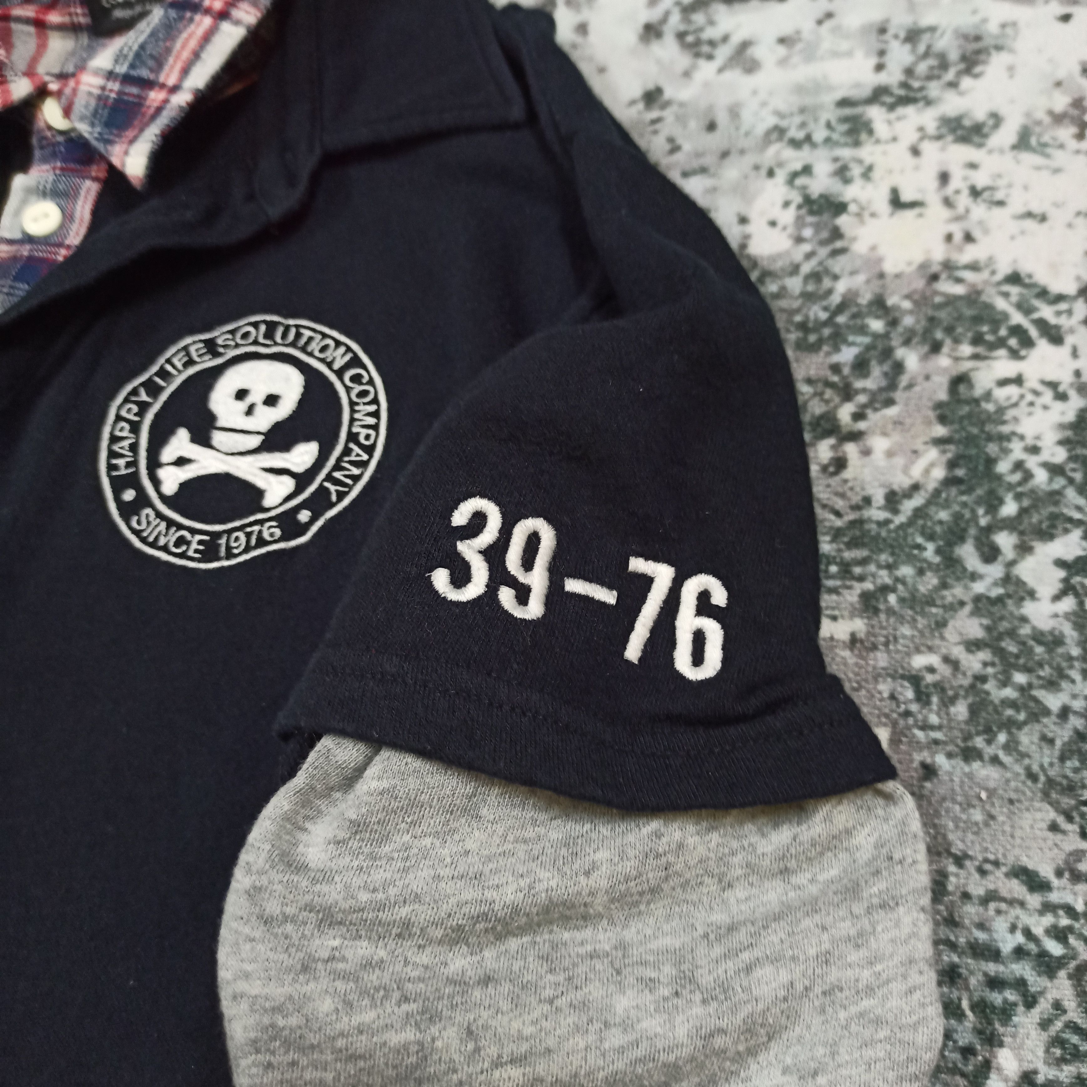 Beams Plus Poem Beams Heart Polo Doublr Layer Style LGB/ifsixwasnine Size US S / EU 44-46 / 1 - 3 Thumbnail