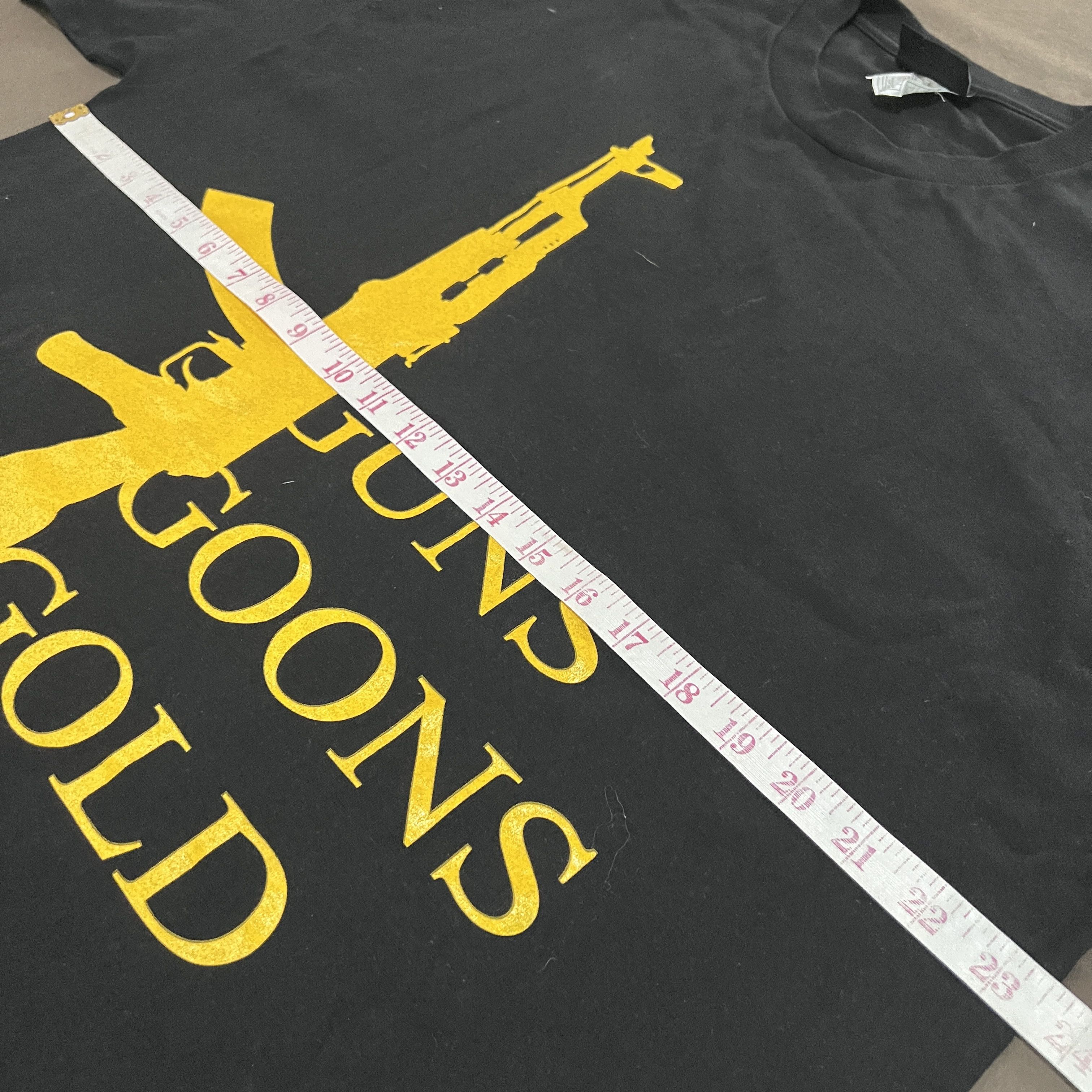 Other Y2K Rifle Guns Goons Gold Promo Tee XL quote AK47 Size US XL / EU 56 / 4 - 6 Thumbnail