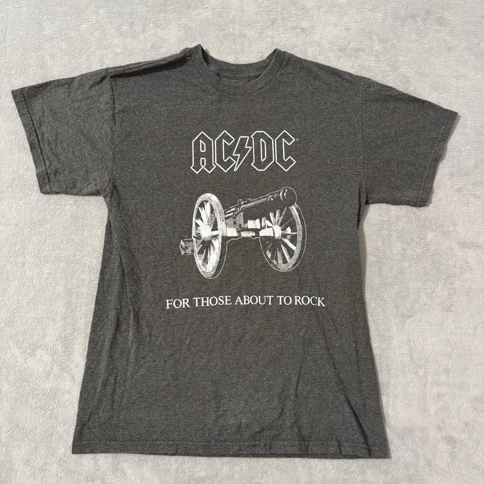 AC/DC AC/DC For Those About To Rock Band Tee M Men’s Size US M / EU 48-50 / 2 - 1 Thumbnail