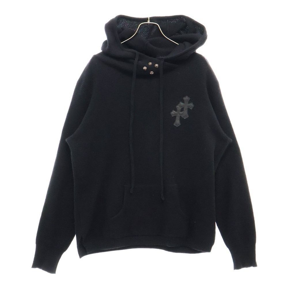クロムハーツ パーカー Chrome Hearts Cemetery Hoodie Black Chrome Hearts Cemetery Cross Tire Tracks Hoodie Black | Parallel