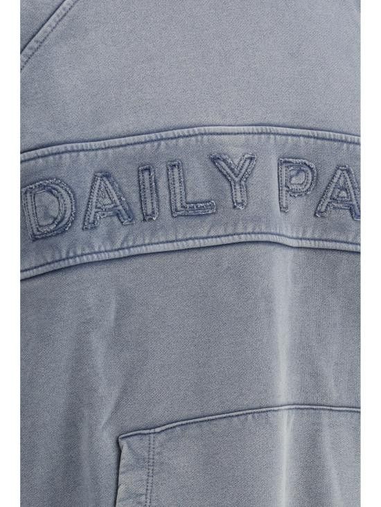 パーカー・フーディ DAILY PAPER Men Hoodies 2511164 NACREOUSCL BLUE Daily Paper DAILY PAPER Men Hoodies 2511164 NACREOUSCL BLUE