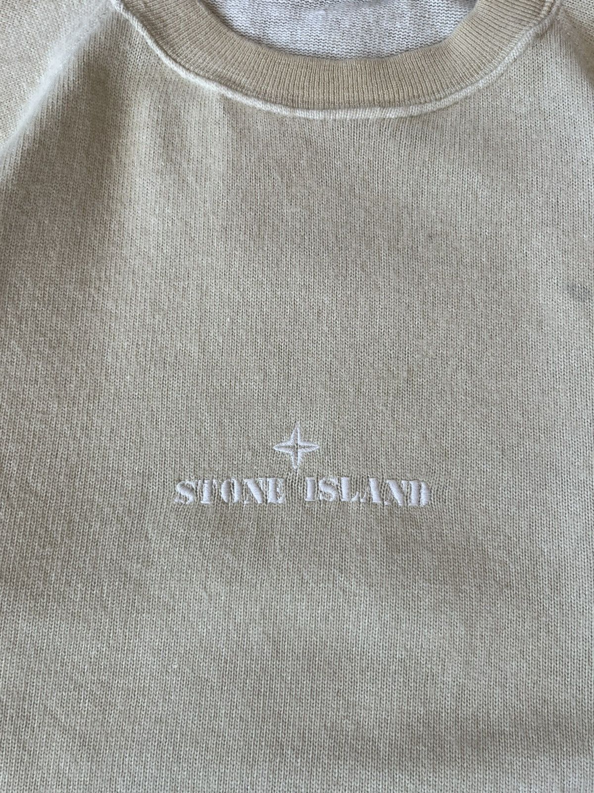 Stone Island STONE ISLAND Vintage Sweater Central Logo MADE IN ITALY Size US L / EU 52-54 / 3 - 2 Thumbnail