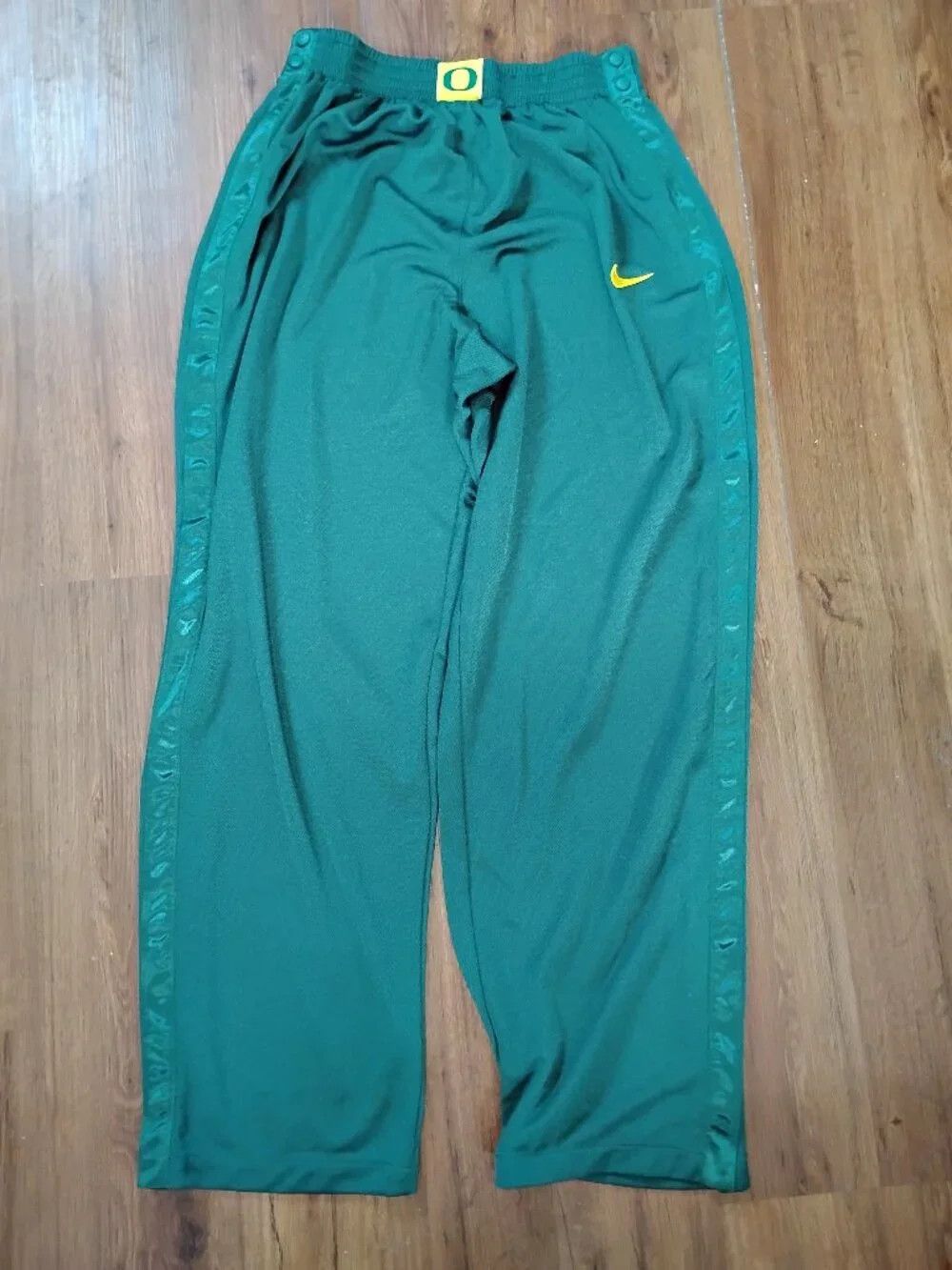 Nike Vintage Nike Oregon Ducks Snap Sweatpants Team Issued Size US 36 / EU 52 - 2 Thumbnail
