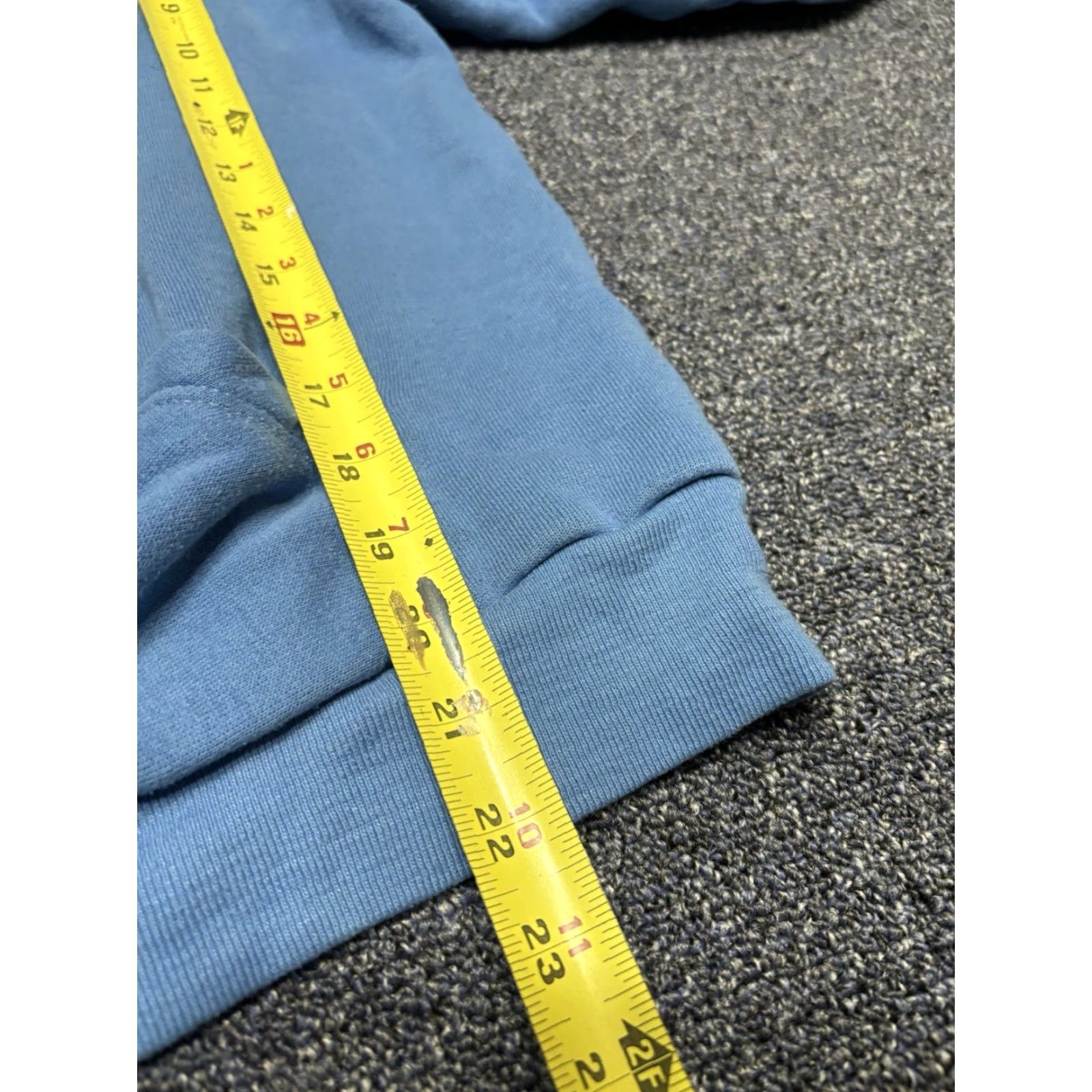 Russell Athletic VINTAGE Russell Athletic Hoodie Men S Blue College 70s Sweatshirt Pullover Long Sleeve Winter Size S Size US S / EU 44-46 / 1 - 5 Thumbnail
