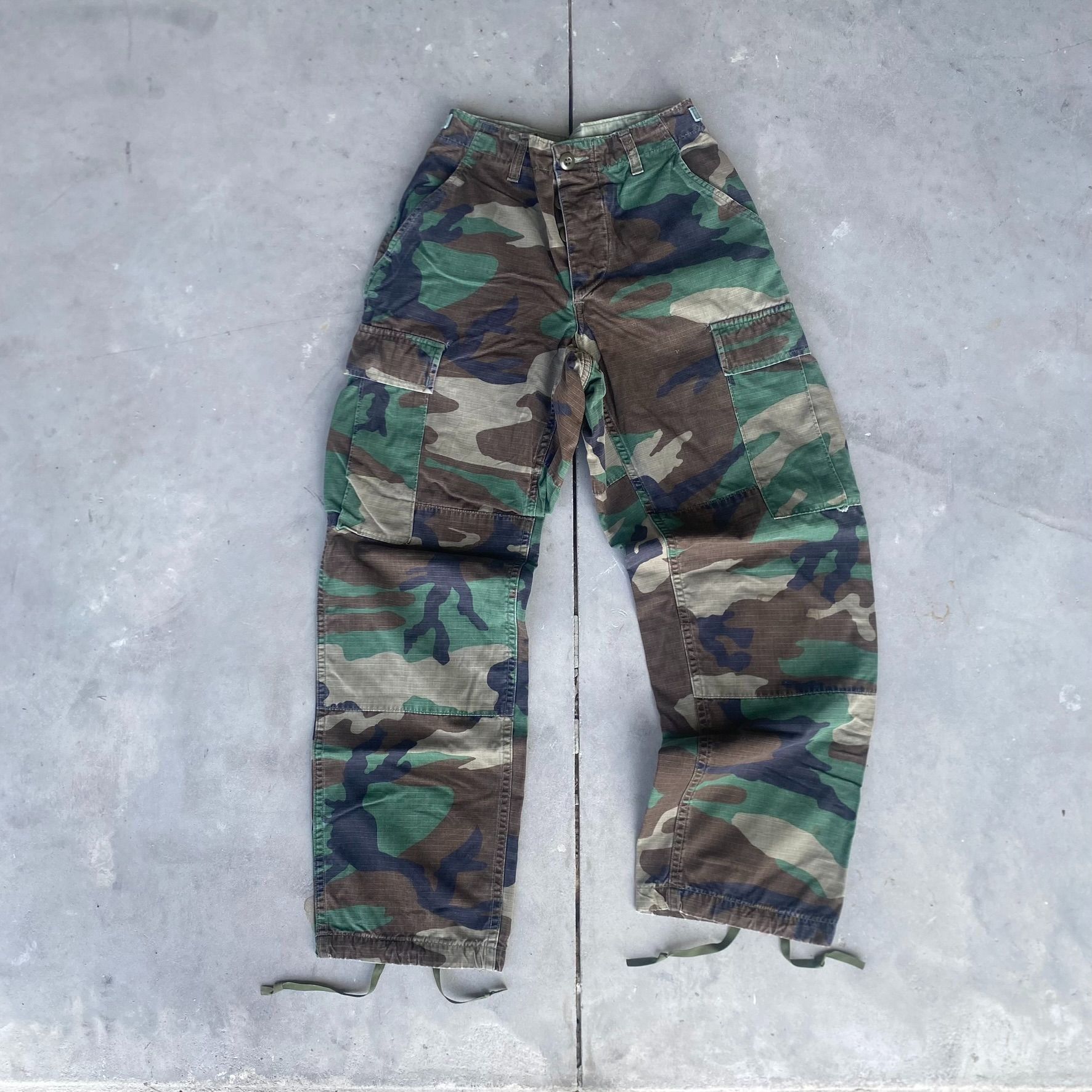 Vintage Vintage 90s Military Cargo Pants Camo BDU Army Fatigues | Grailed