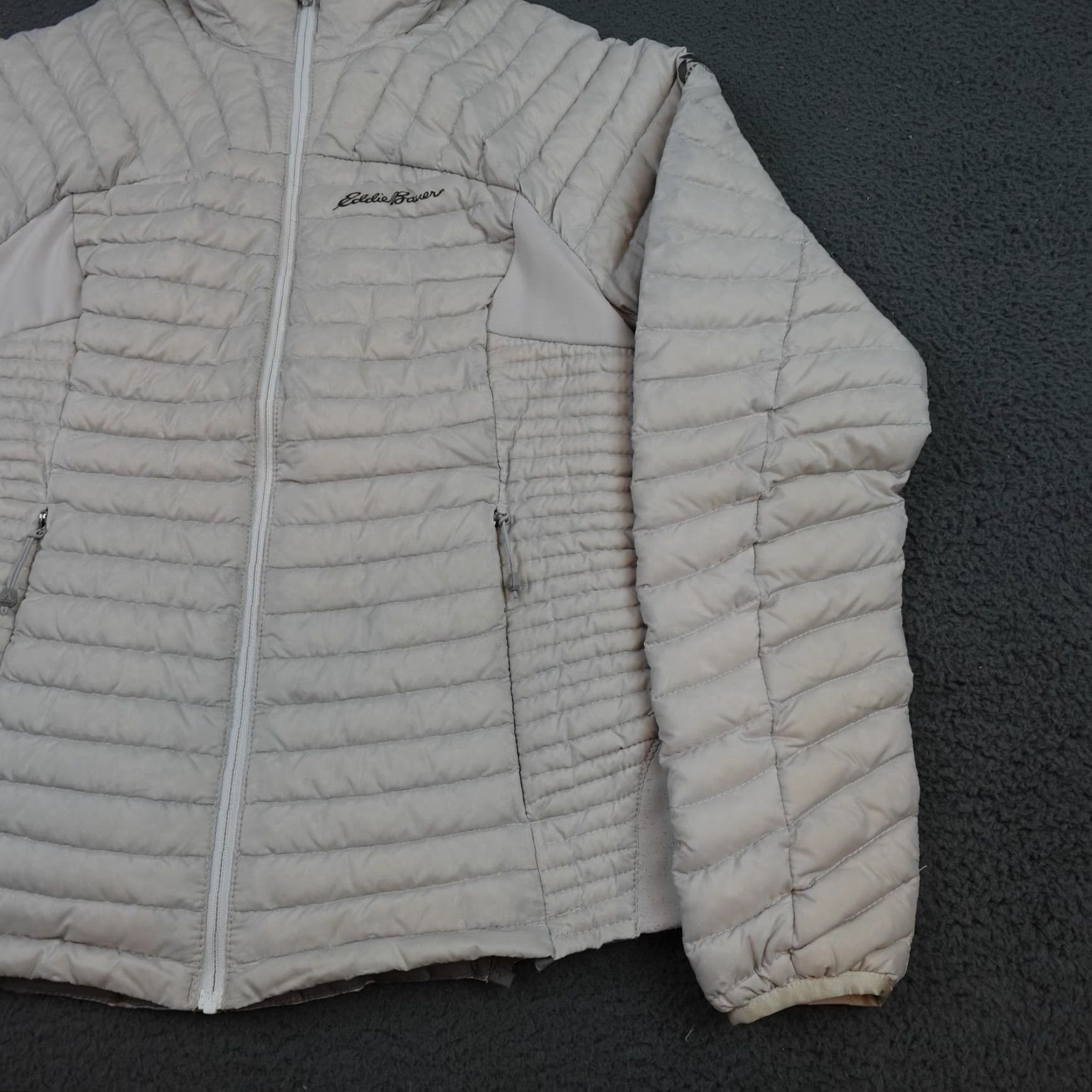 Eddie Bauer Eddie Bauer Jacket Womens XS White StormDown 800 Hooded Down Puffer Zip Size XS / US 0-2 / IT 36-38 - 2 Thumbnail
