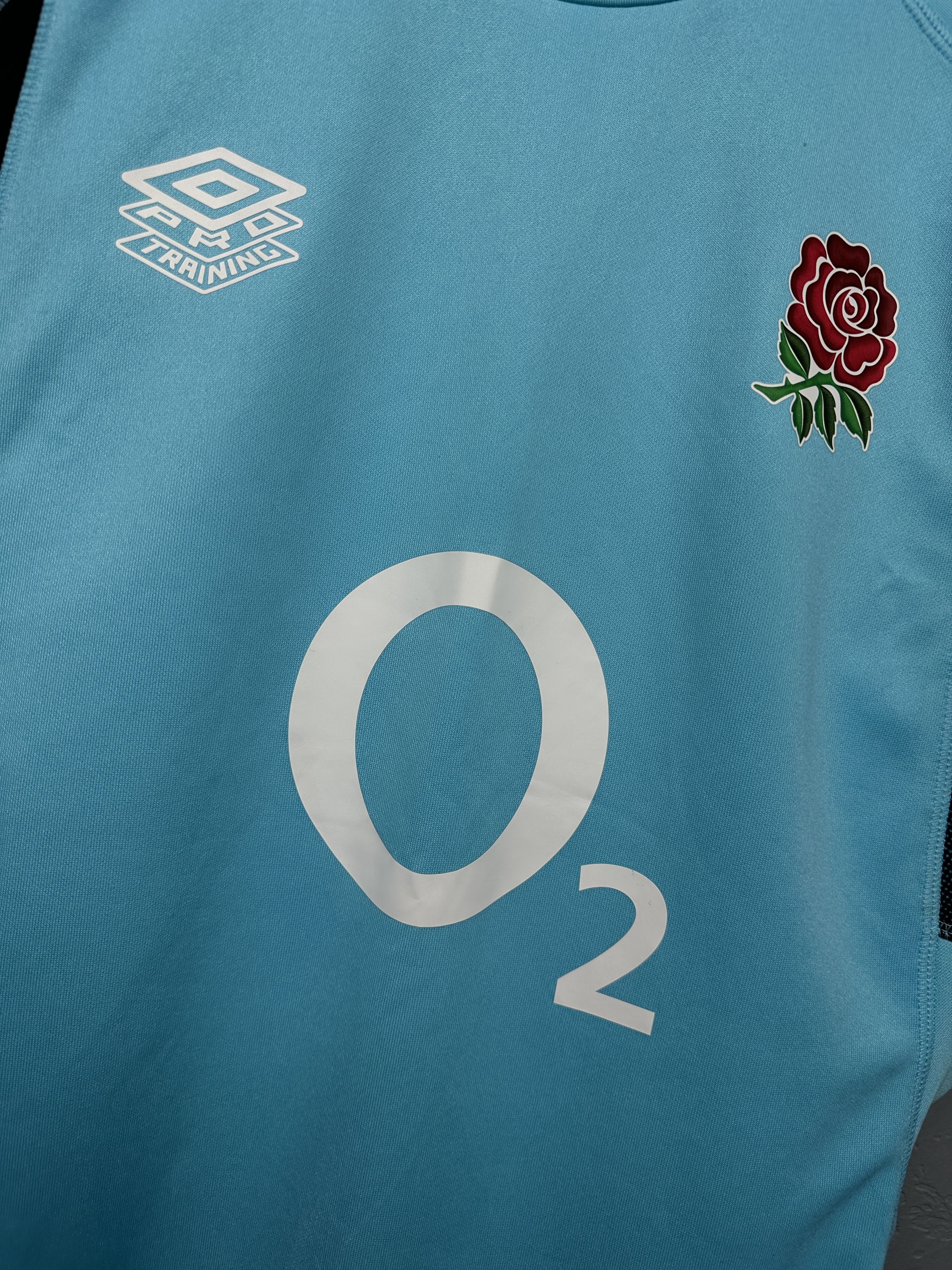 Umbro Umbro O2 England Rugby Jersey T-Shirt Size US XXL / EU 58 / 5 - 3 Thumbnail