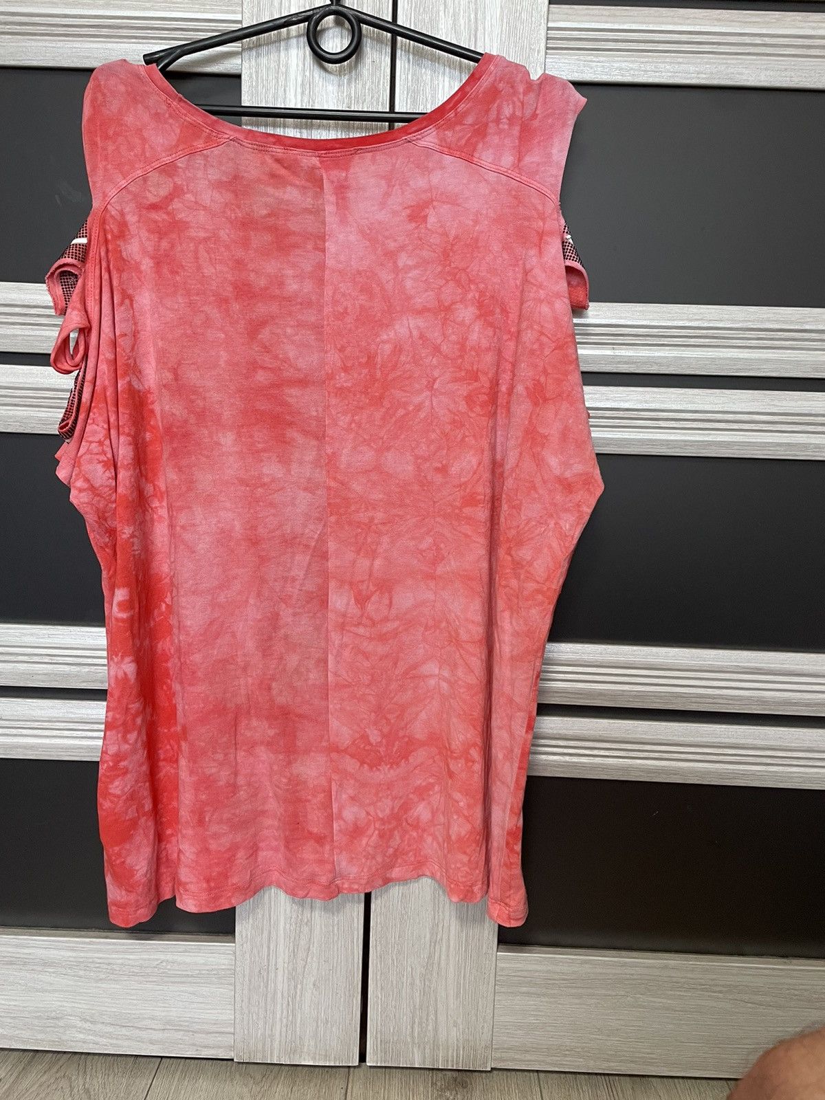 Alexander Wang Alexander Wang Tie Dye Tee Rhinestones T Shirt Big Logo Size XXL / US 16-18 / IT 52-54 - 10 Thumbnail