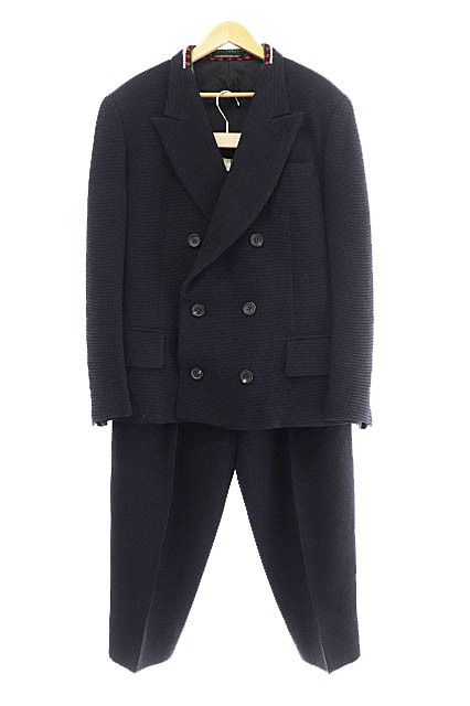 image of Yohji Yamamoto Pour Homme 95Aw 3B Double Setup in Black, Men's (Size Medium)