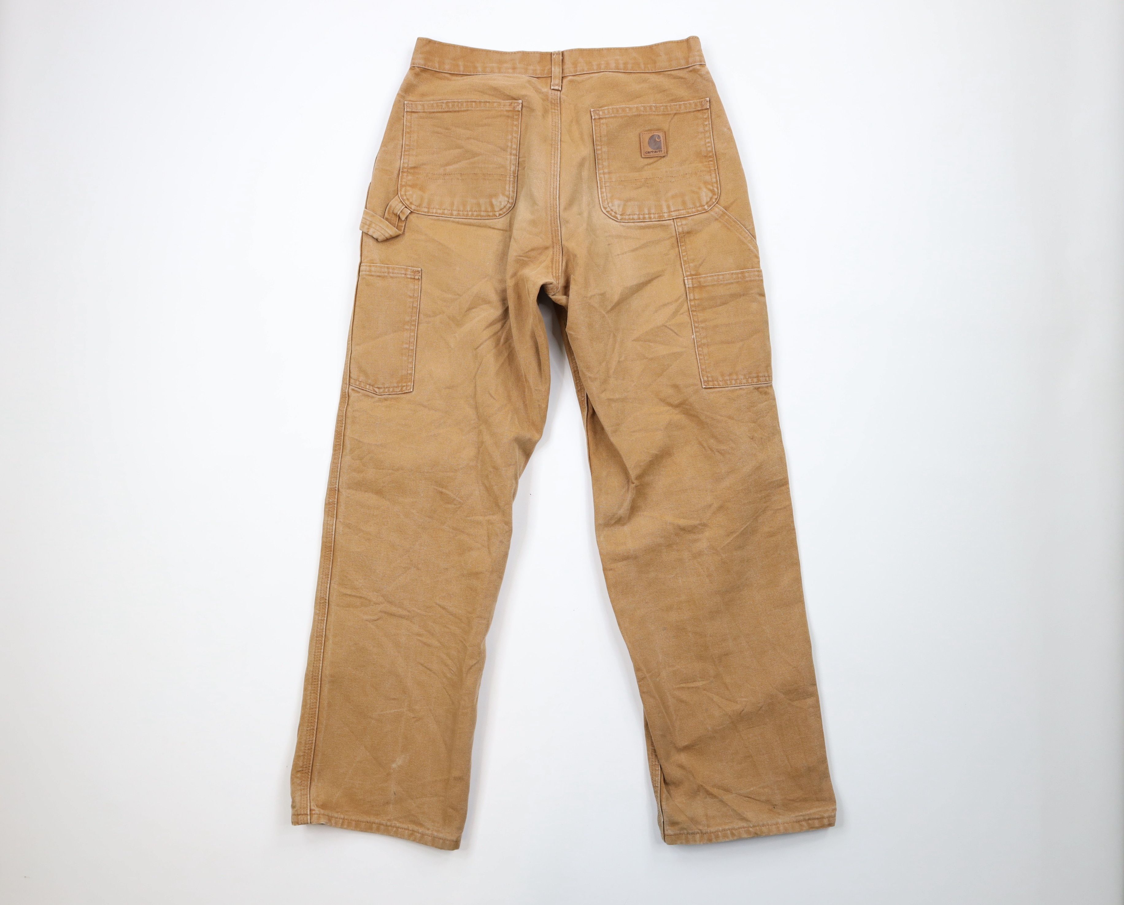 Carhartt × Vintage Vintage Carhartt Spell Out Loose Original Fit Wide Leg Pants Size US 30 / EU 46 - 9 Thumbnail