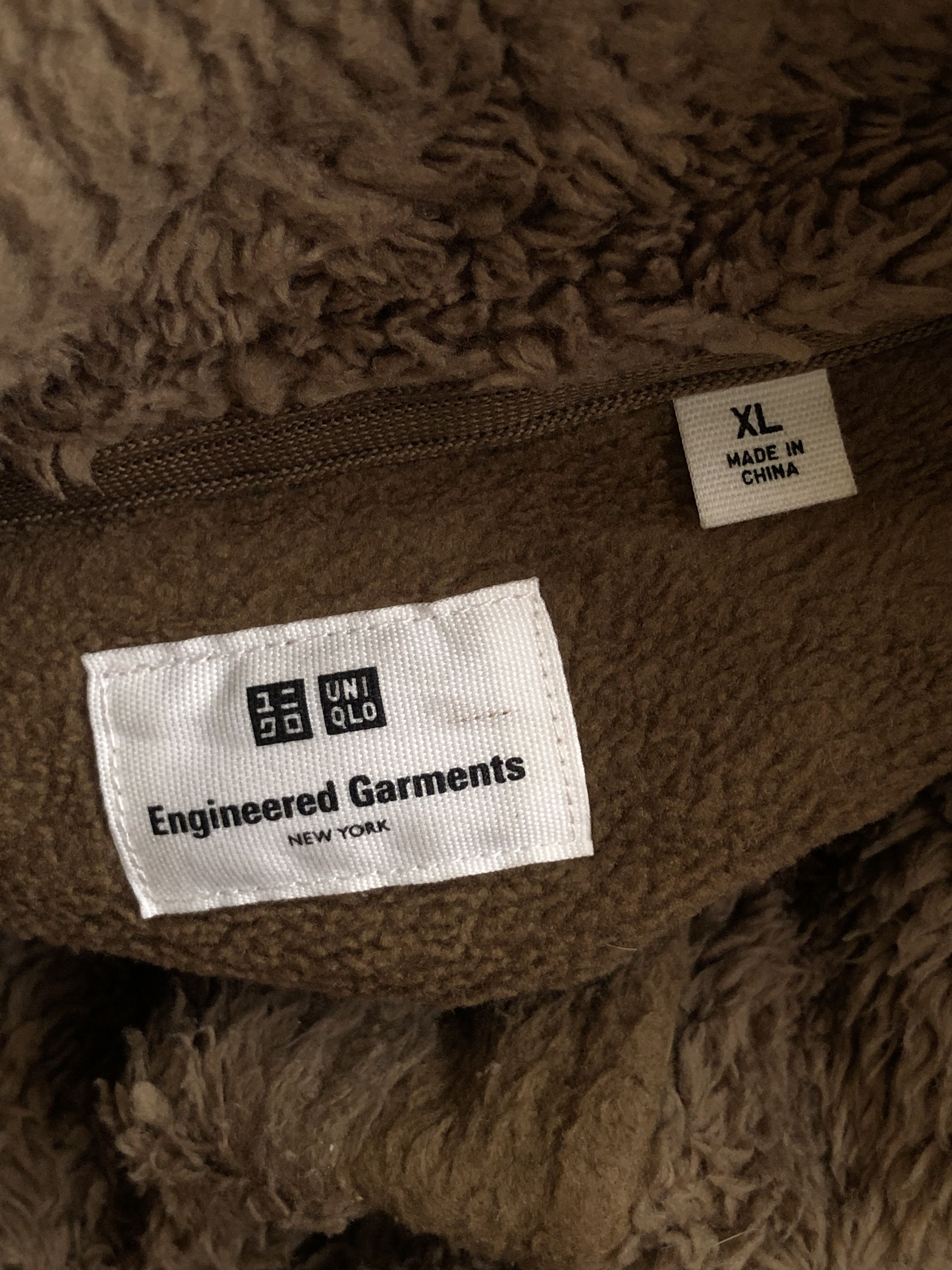 Engineered Garments × Uniqlo UNIQLO X ENGINEERED GARMENTS PATCHWORK FLEECE SHERPA JACKET Size US XL / EU 56 / 4 - 7 Thumbnail