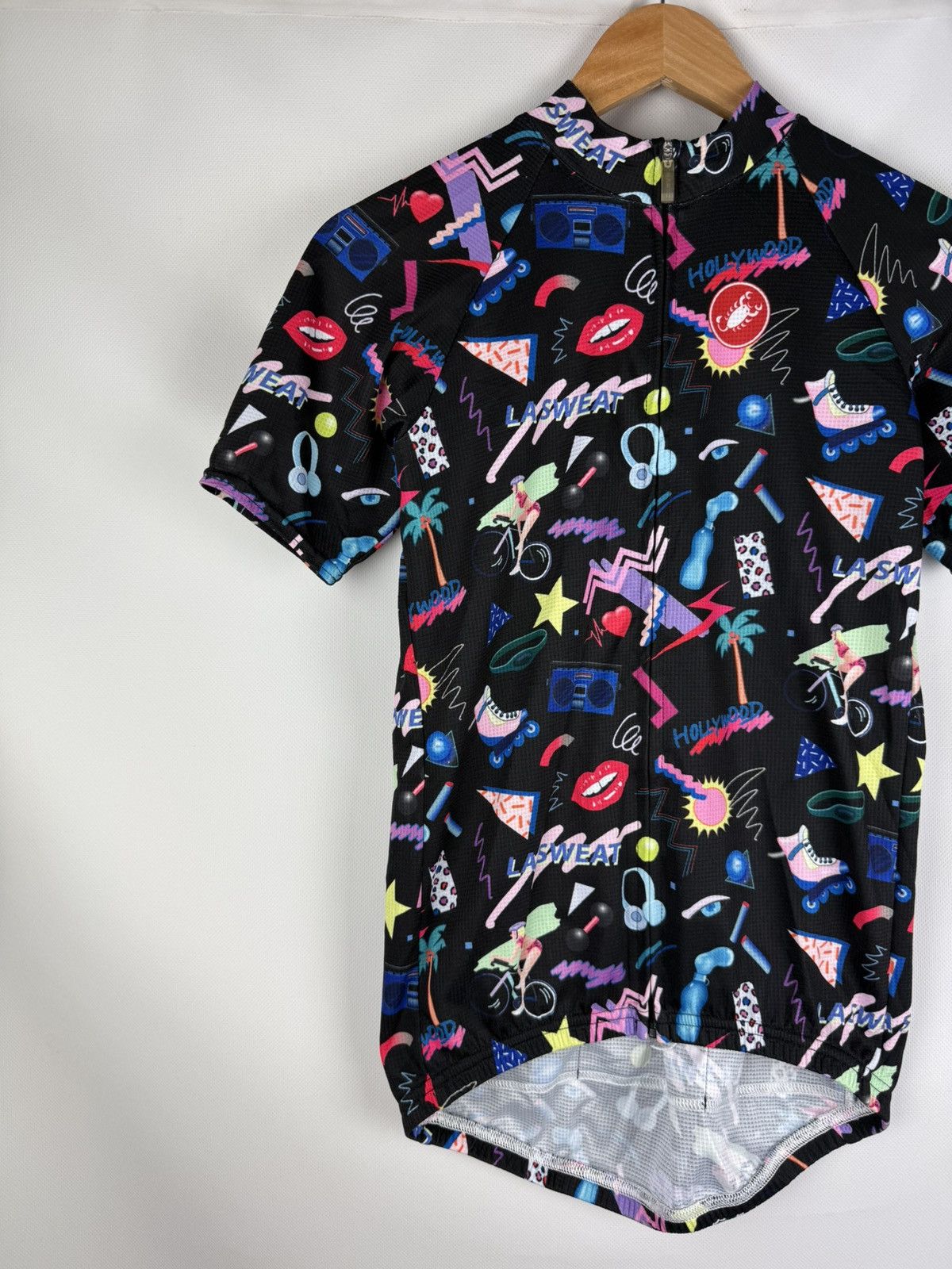 Rapha Castelli LA Sweat Overprinted MulticolorFull Zip Jersey Size US M / EU 48-50 / 2 - 2 Thumbnail