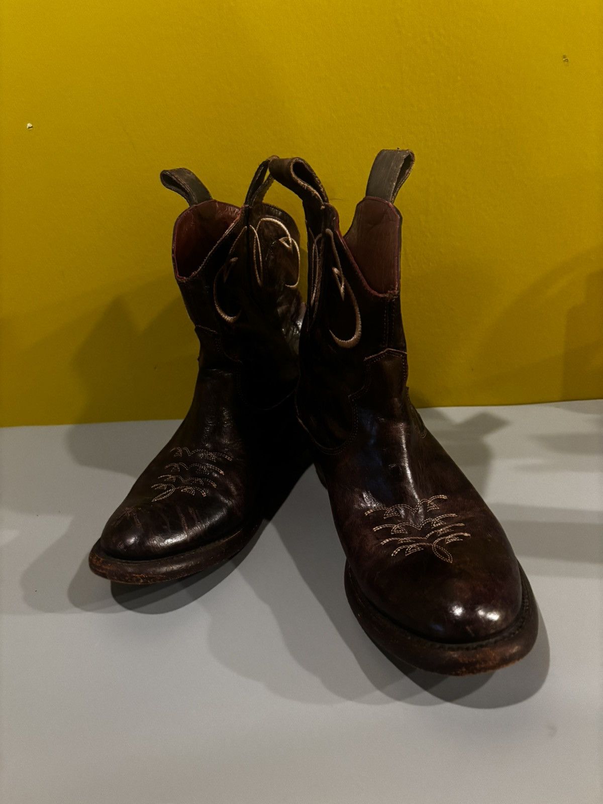 Ariat Women’s dark brown leather boots1204 Size US 7.5 / IT 37.5 - 1 Thumbnail