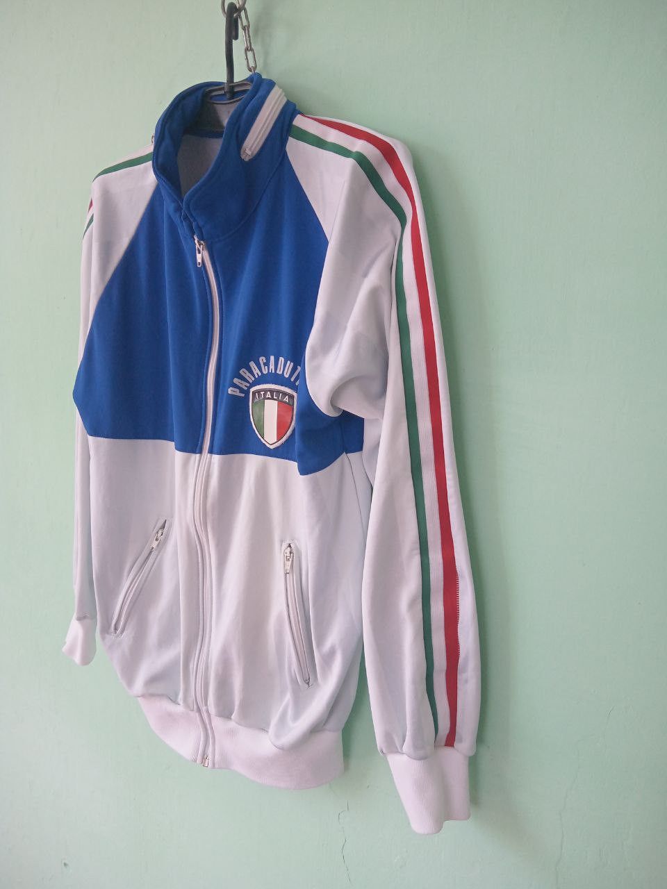 Other ITALY VINTAGE PARACADUTISTI ZIPPER JACKET Size US L / EU 52-54 / 3 - 8 Thumbnail