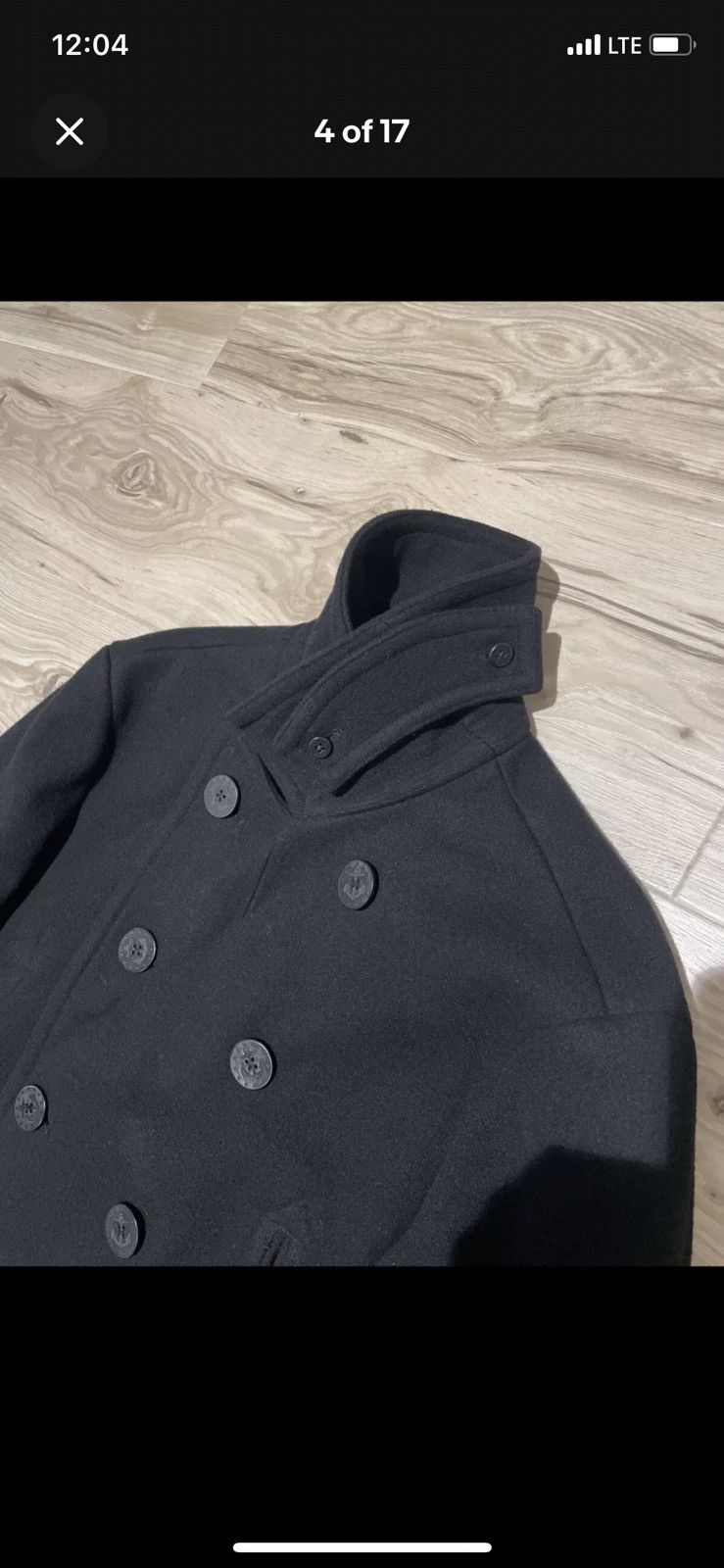 Ralph Lauren × Vintage Polo Ralph Lauren Double Breasted Overcoat Jacket navy Size US XL / EU 56 / 4 - 5 Thumbnail