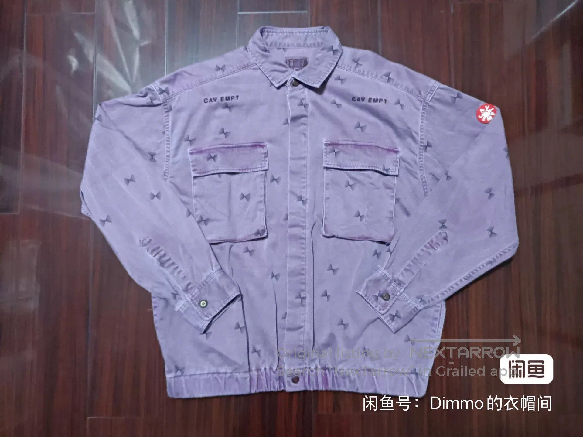 Cav Empt CAVEMPT 20AW Allover Print Washed Jacket. Size US L / EU 52-54 / 3 - 1 Thumbnail