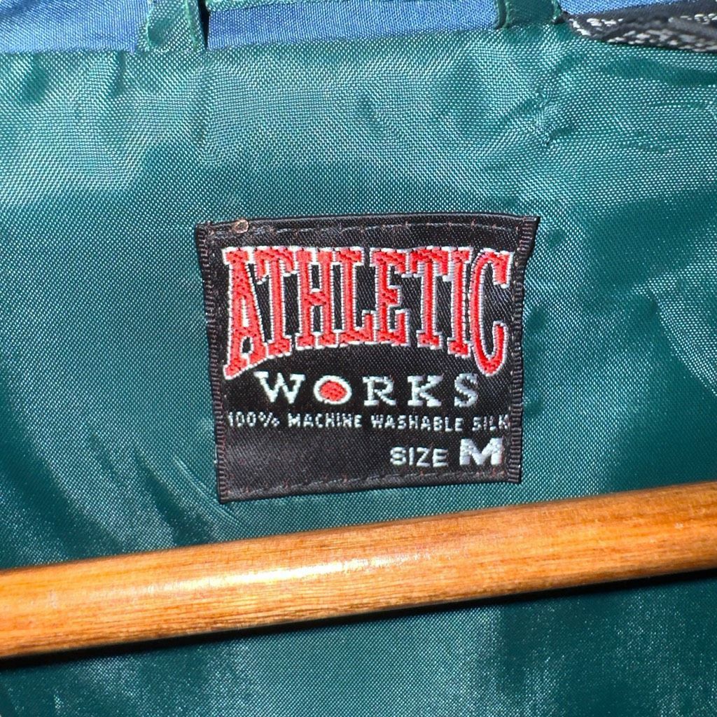 Athletic Works 80s Athletic Works 100% Silk Colorblock Windbreaker Size M Size US M / EU 48-50 / 2 - 2 Thumbnail