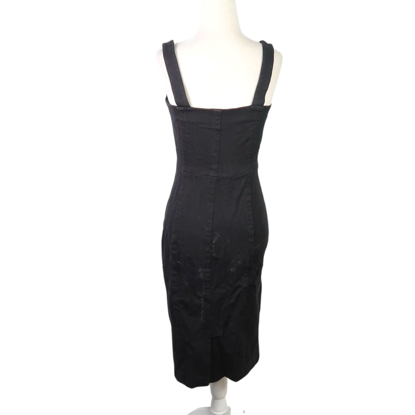 bodycon tank dress midi Multi-Color Ribbed Bodycon Midi Tank Dress main image 1