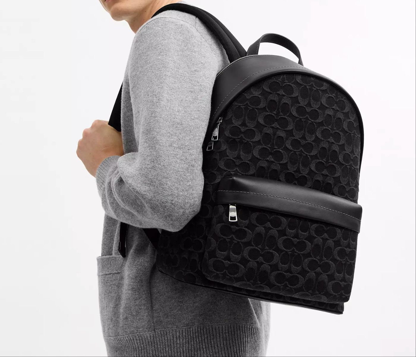 Coach Taylor Backpack In Signature Denim CDC49 Size ONE SIZE - 8 Thumbnail