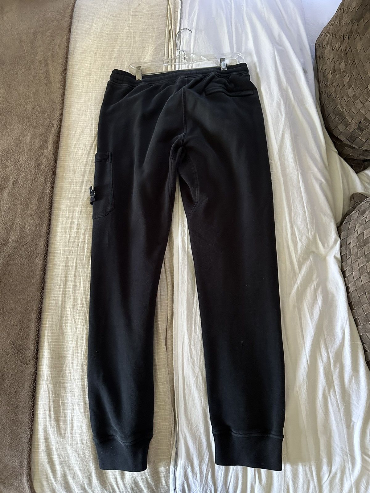 Stone Island Black Stone Island sweatpants Size US 30 / EU 46 - 2 Thumbnail