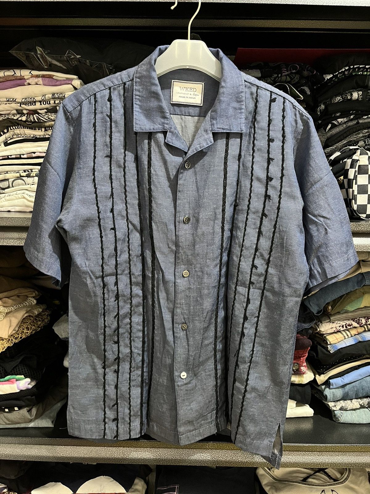 20471120 Wked wrapinknot open collar archive Size US L / EU 52-54 / 3 - 1 Thumbnail