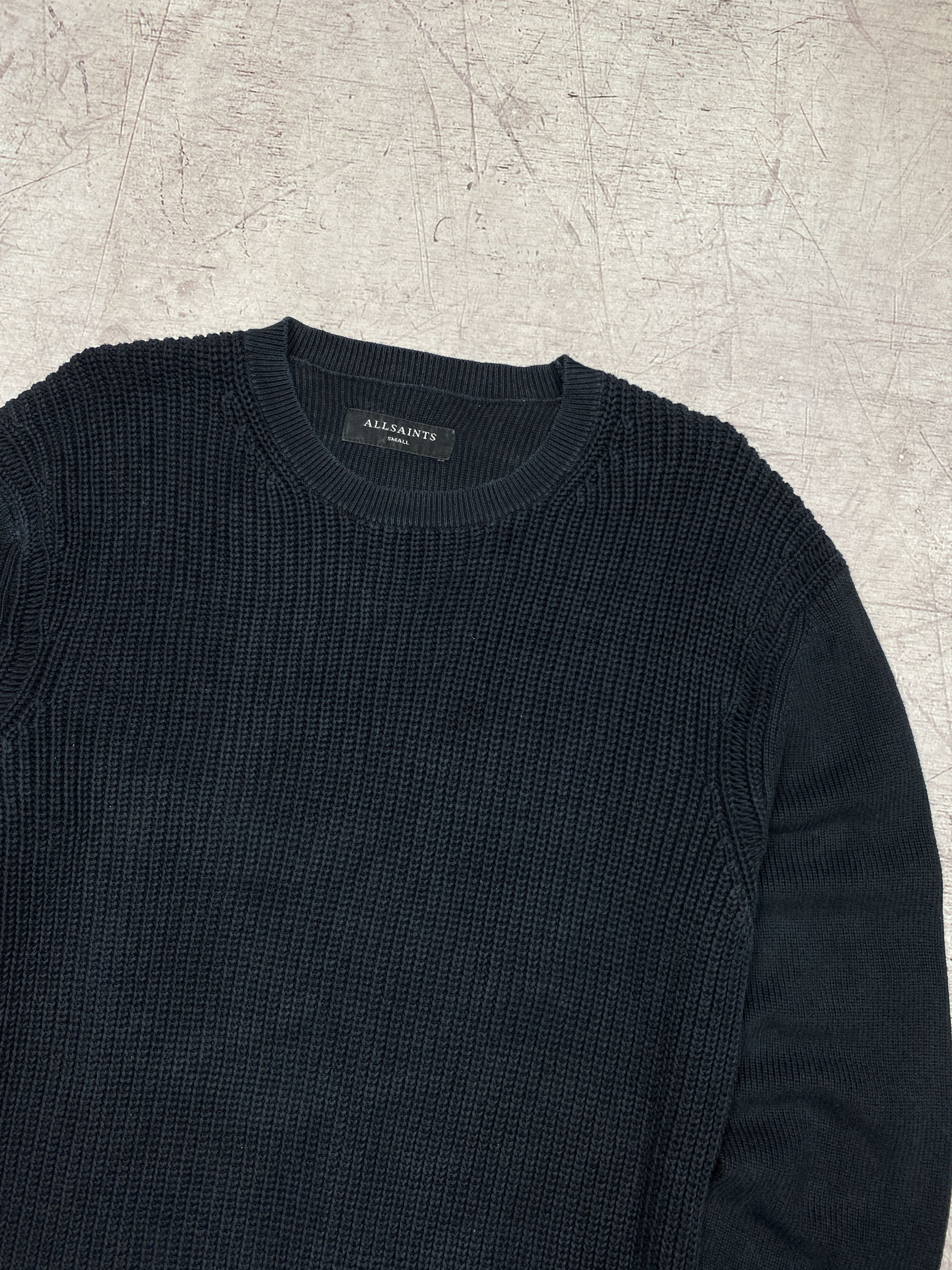 Allsaints Allsaints Vintage Mens Rothay Crew Neck Knit Sweater Size US S / EU 44-46 / 1 - 2 Thumbnail