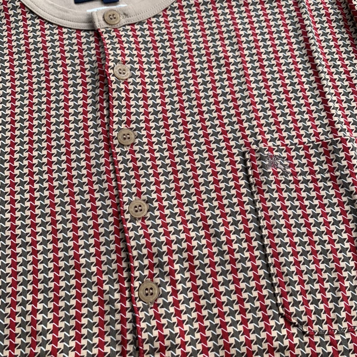 Burberry burberry long sleeve buttoned top / henley - style shirt Size US M / EU 48-50 / 2 - 4 Thumbnail