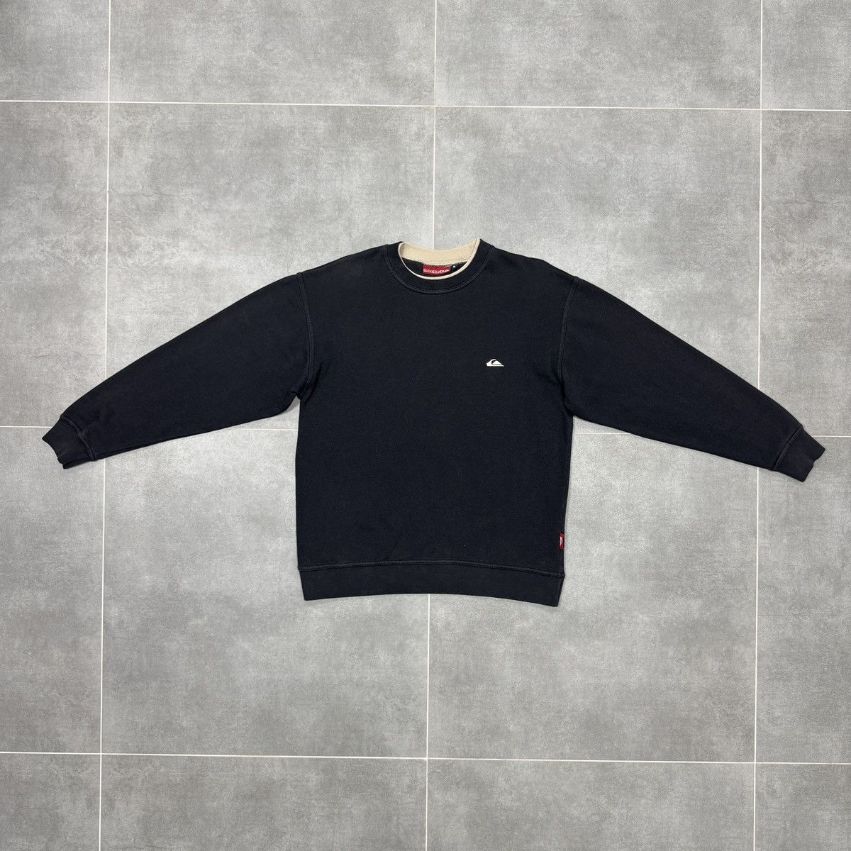 Quiksilver × Vintage Vintage Quiksilver Velour Logo Sweatshirt Size S Size US S / EU 44-46 / 1 - 4 Thumbnail