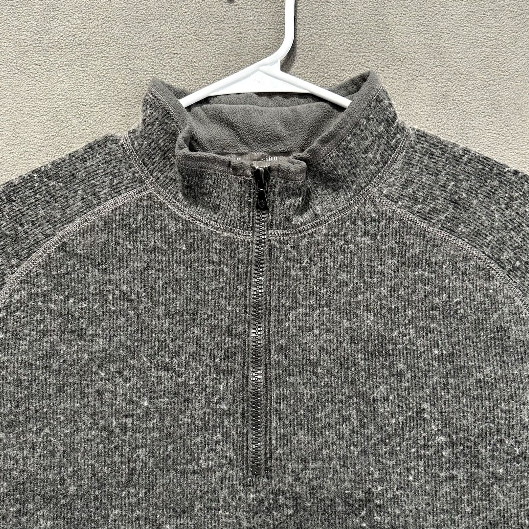 Vintage Kuhl Thermokore Sweater Mens XL Gray Wool Blend 1/4 Zip Pullover Outdoor GUC Size US XL / EU 56 / 4 - 3 Thumbnail