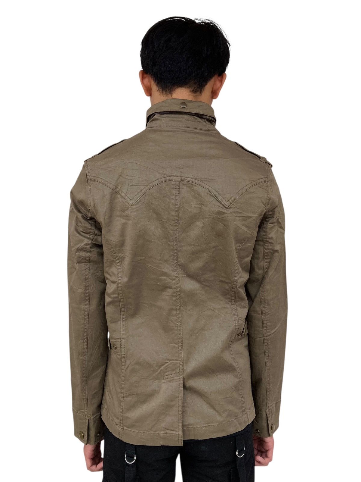 If Six Was Nine 2000s Michael Klein Homme Paris - Dezert Rider Jacket Size US M / EU 48-50 / 2 - 4 Thumbnail