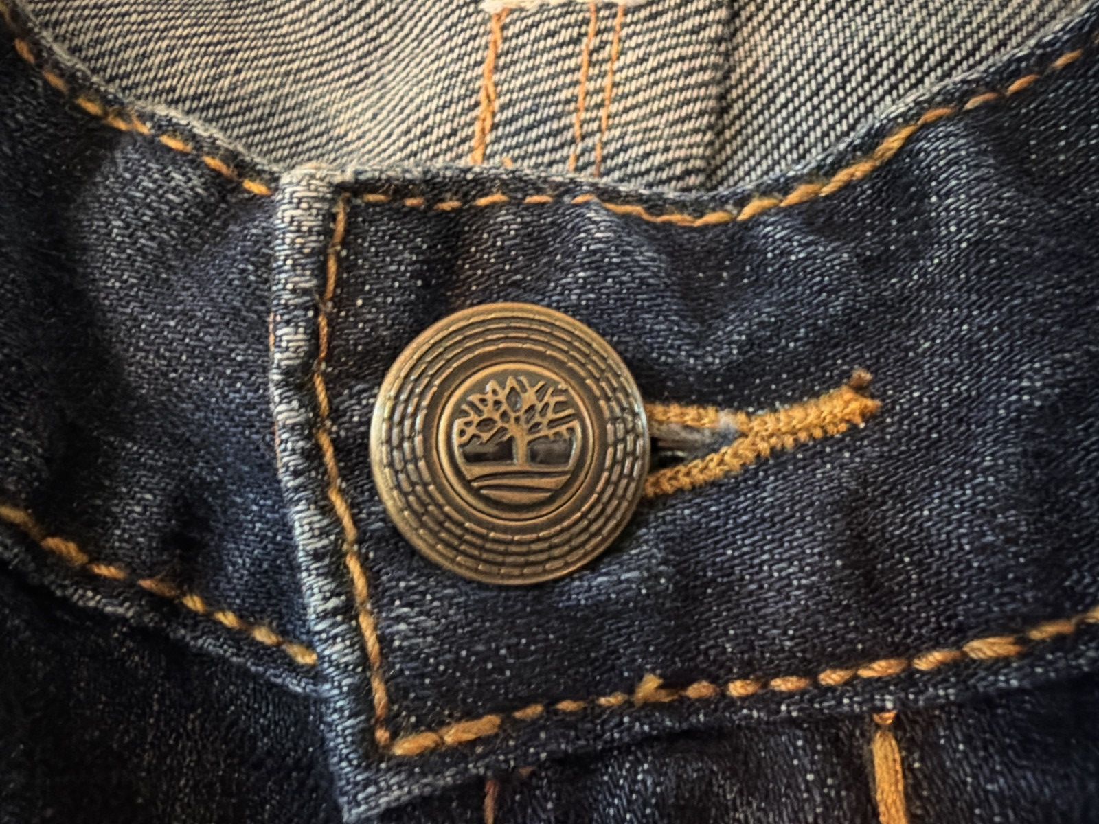 Timberland Timberland “Footprint” Navy Blue Jeans Size US 32 / EU 48 - 2 Thumbnail